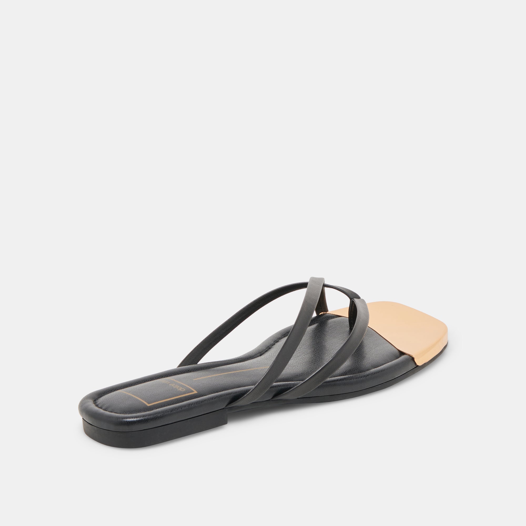 LAGUNA SANDALS BLACK LEATHER - Image 3