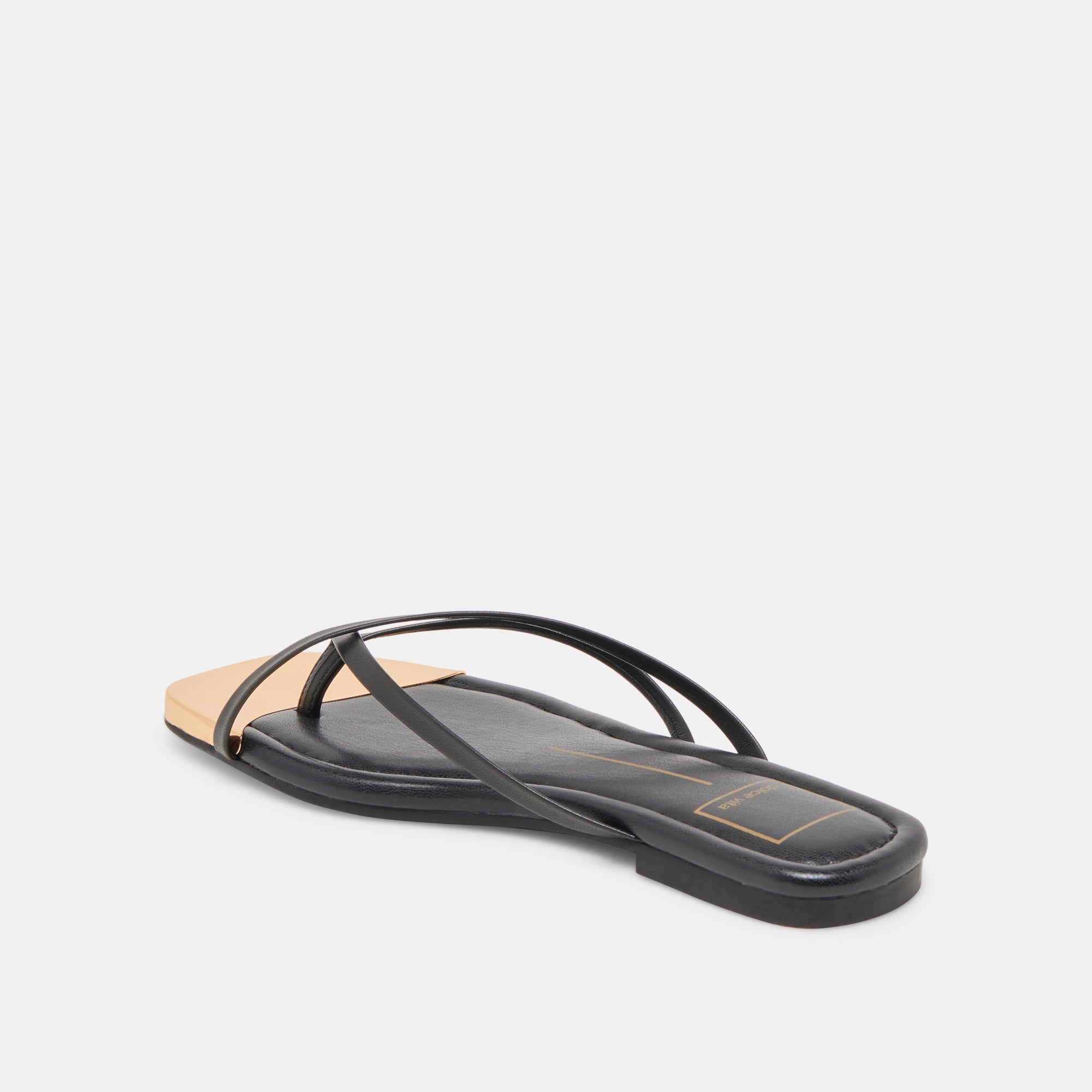 LAGUNA SANDALS BLACK LEATHER - Image 5