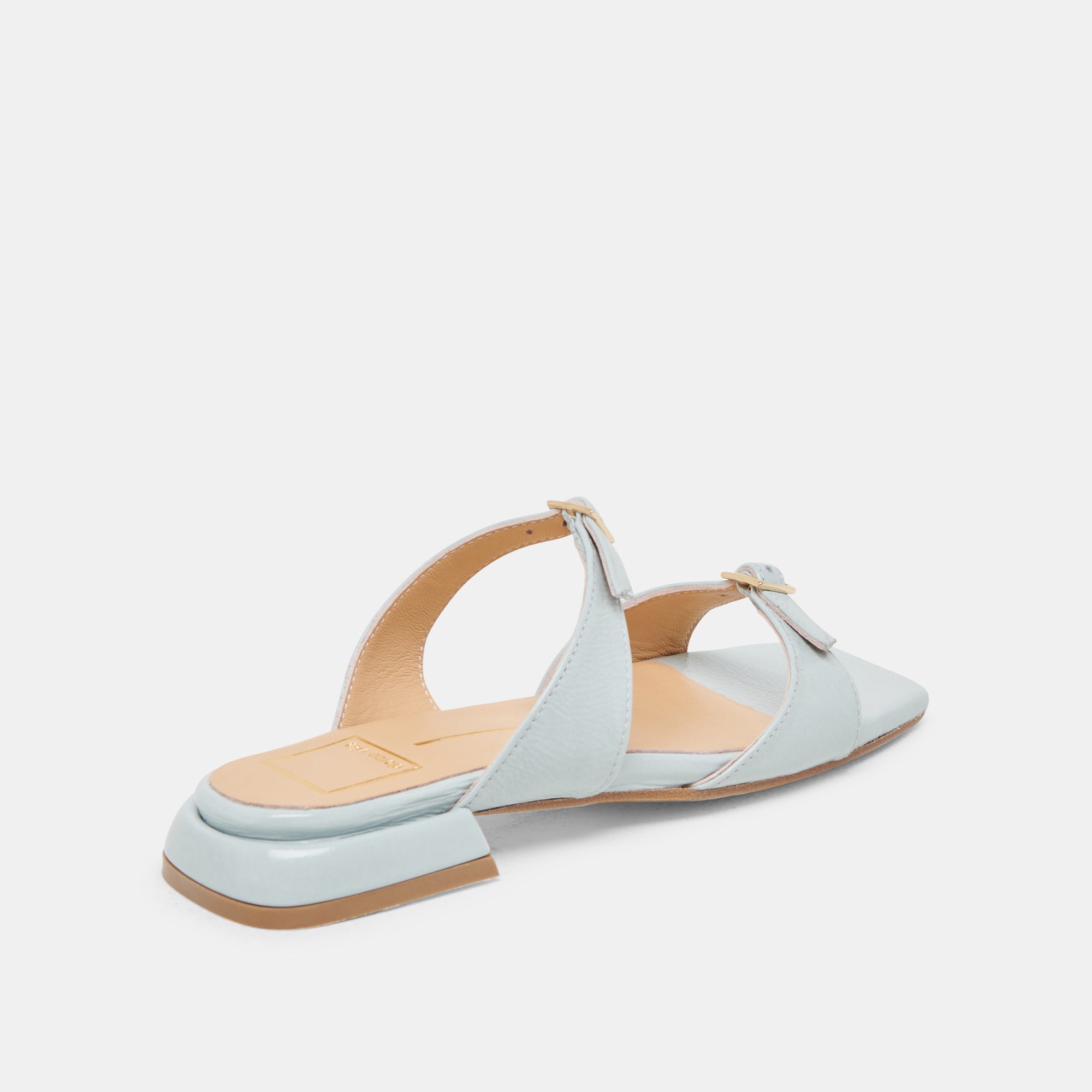 LAVERN SANDALS ICE BLUE CRINKLE PATENT - Image 3