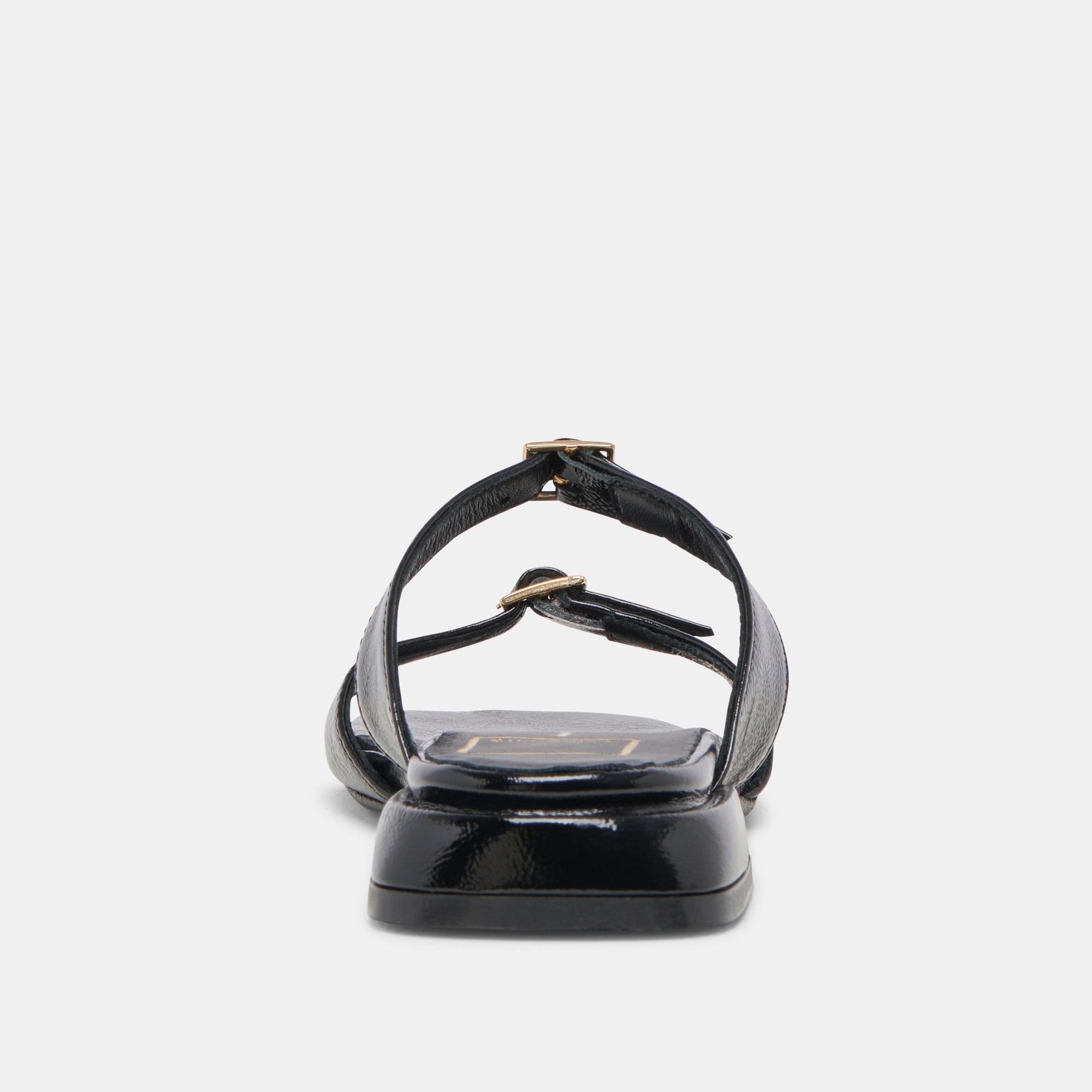 LAVERN SANDALS MIDNIGHT CRINKLE PATENT - Image 12