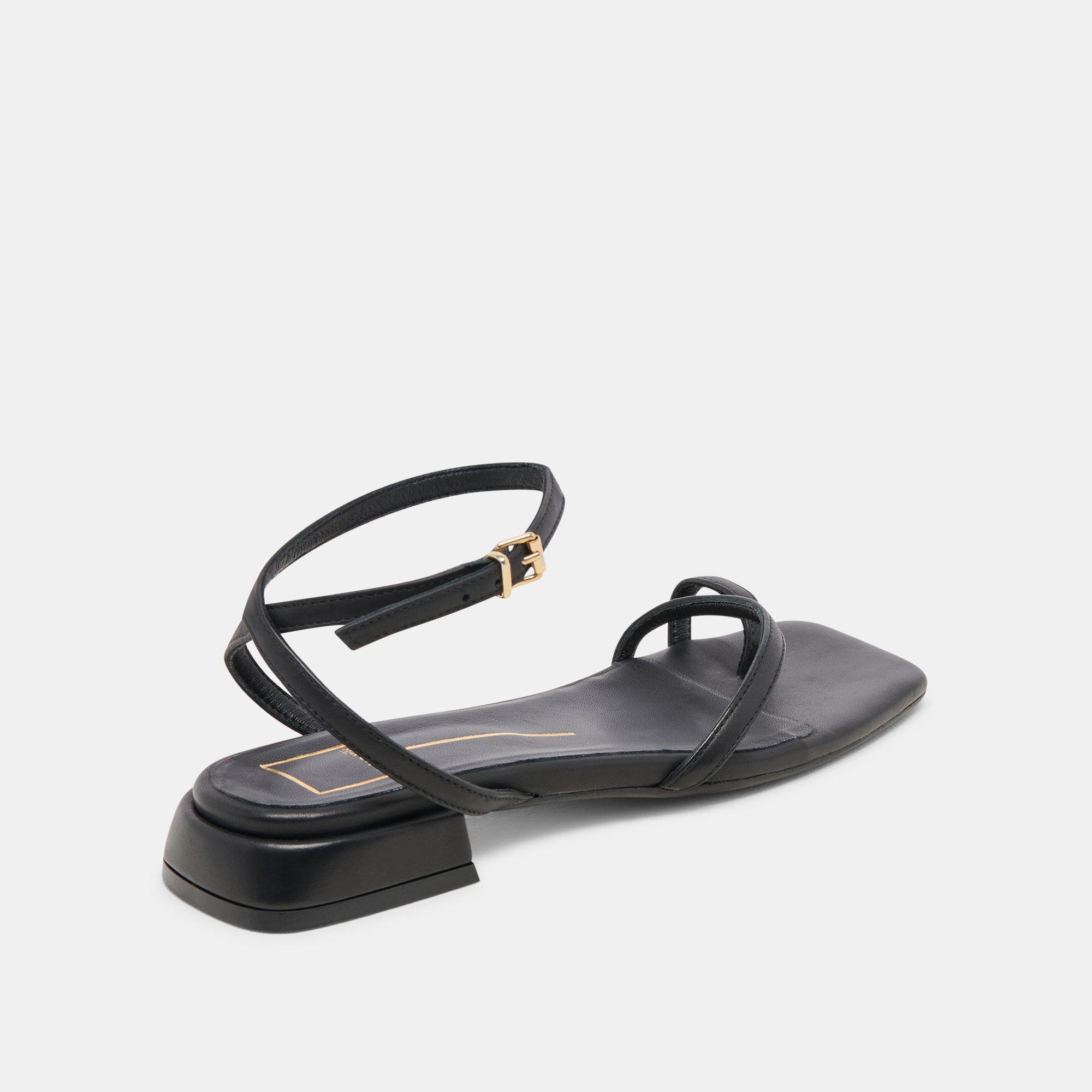 LEXI SANDALS BLACK LEATHER - Image 5