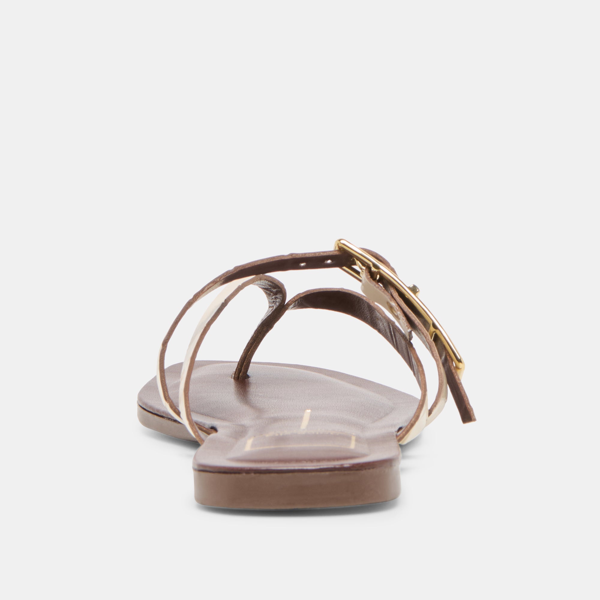 PIERS SANDALS BEIGE CROCO EMBOSSED LEATHER - Image 13