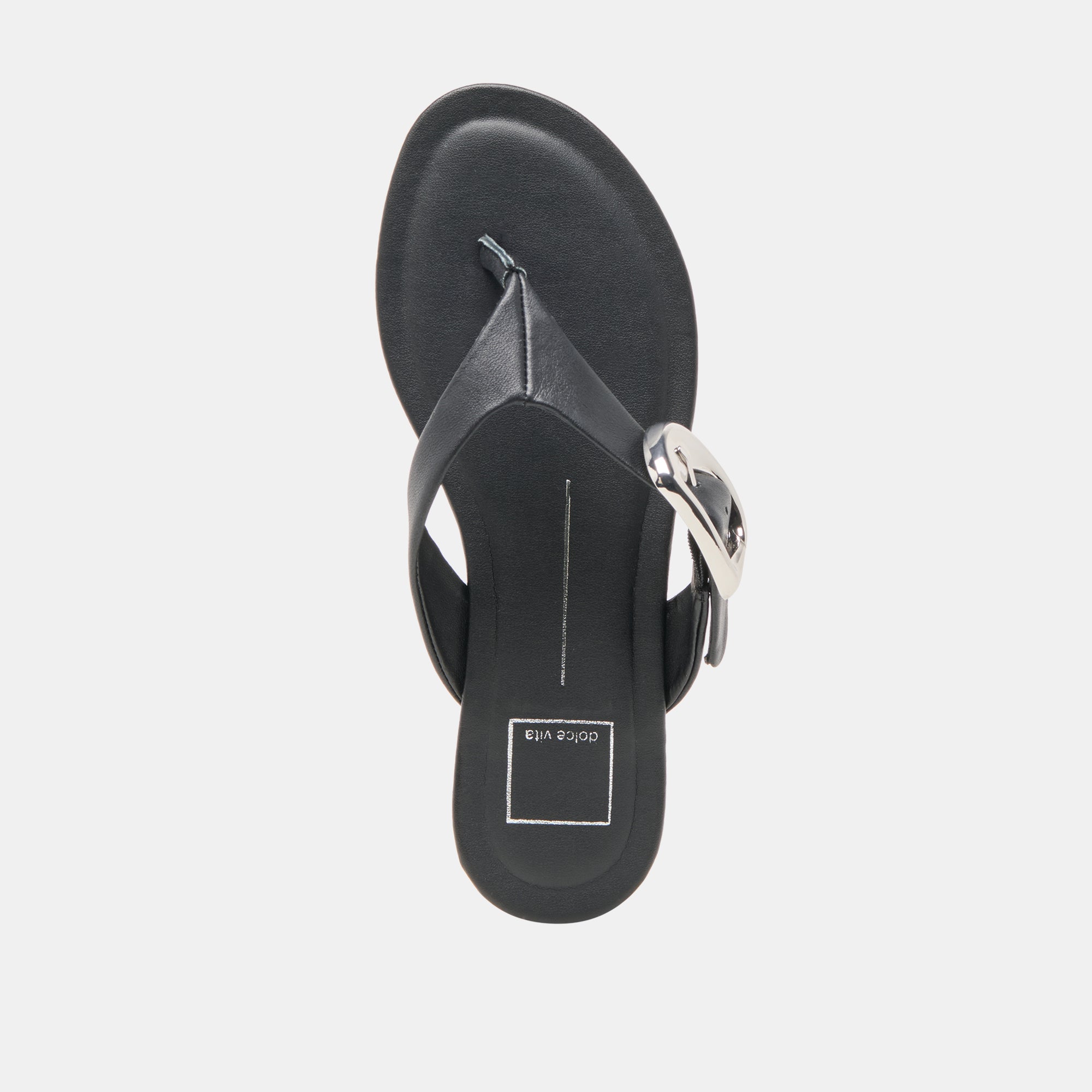 ROSSA SANDALS BLACK LEATHER - Image 12