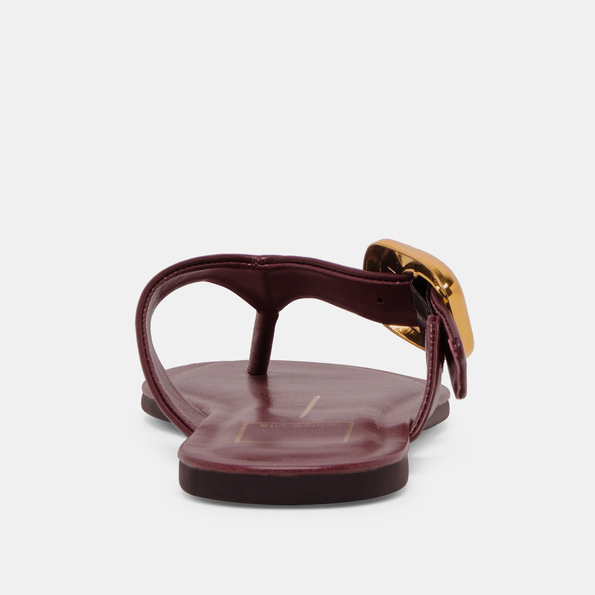 ROSSA SANDALS BURGUNDY LEATHER - Image 7