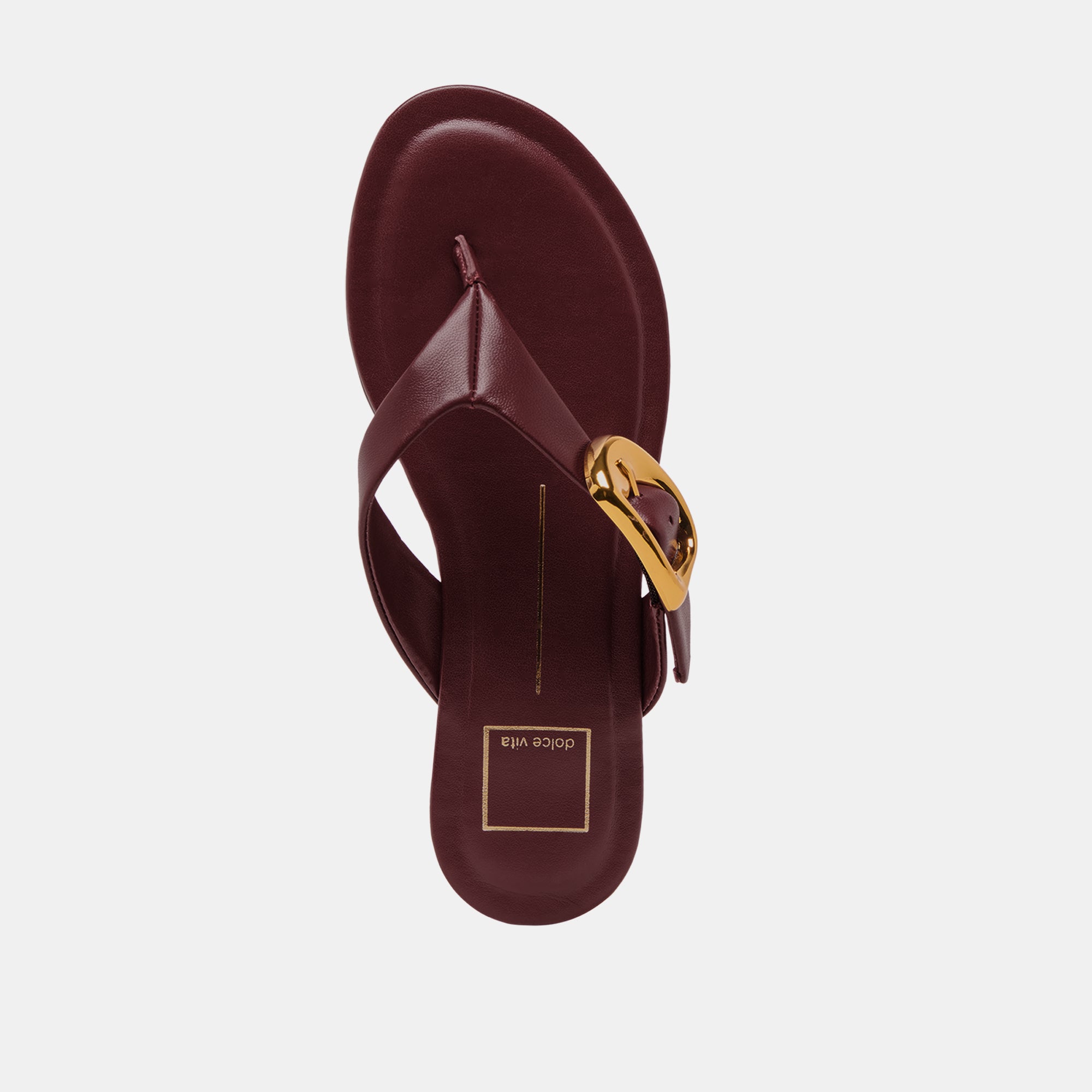 ROSSA SANDALS BURGUNDY LEATHER - Image 8