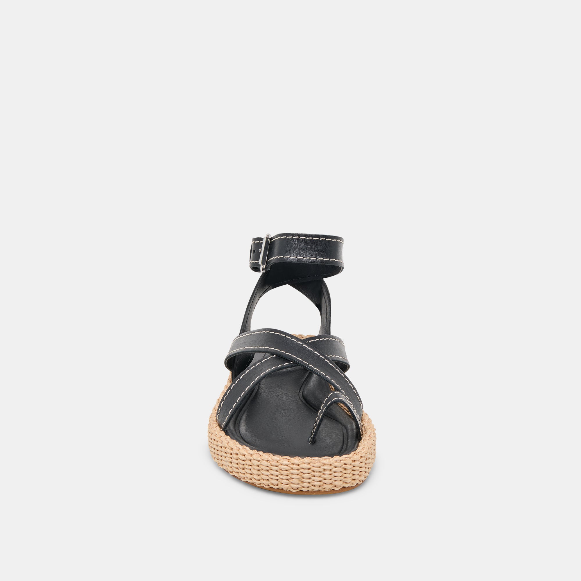 ROXIE SANDALS BLACK LEATHER - Image 7