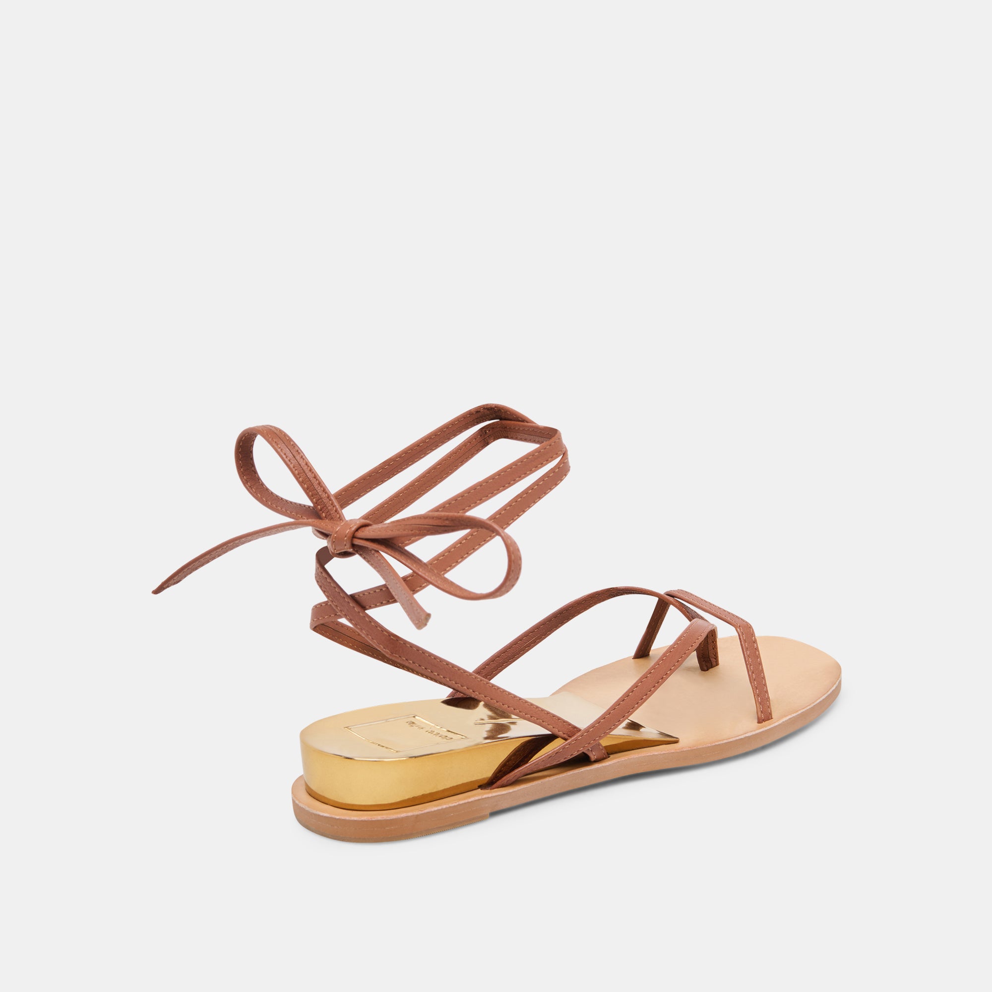 RUDIE SANDALS COGNAC LEATHER - Image 3