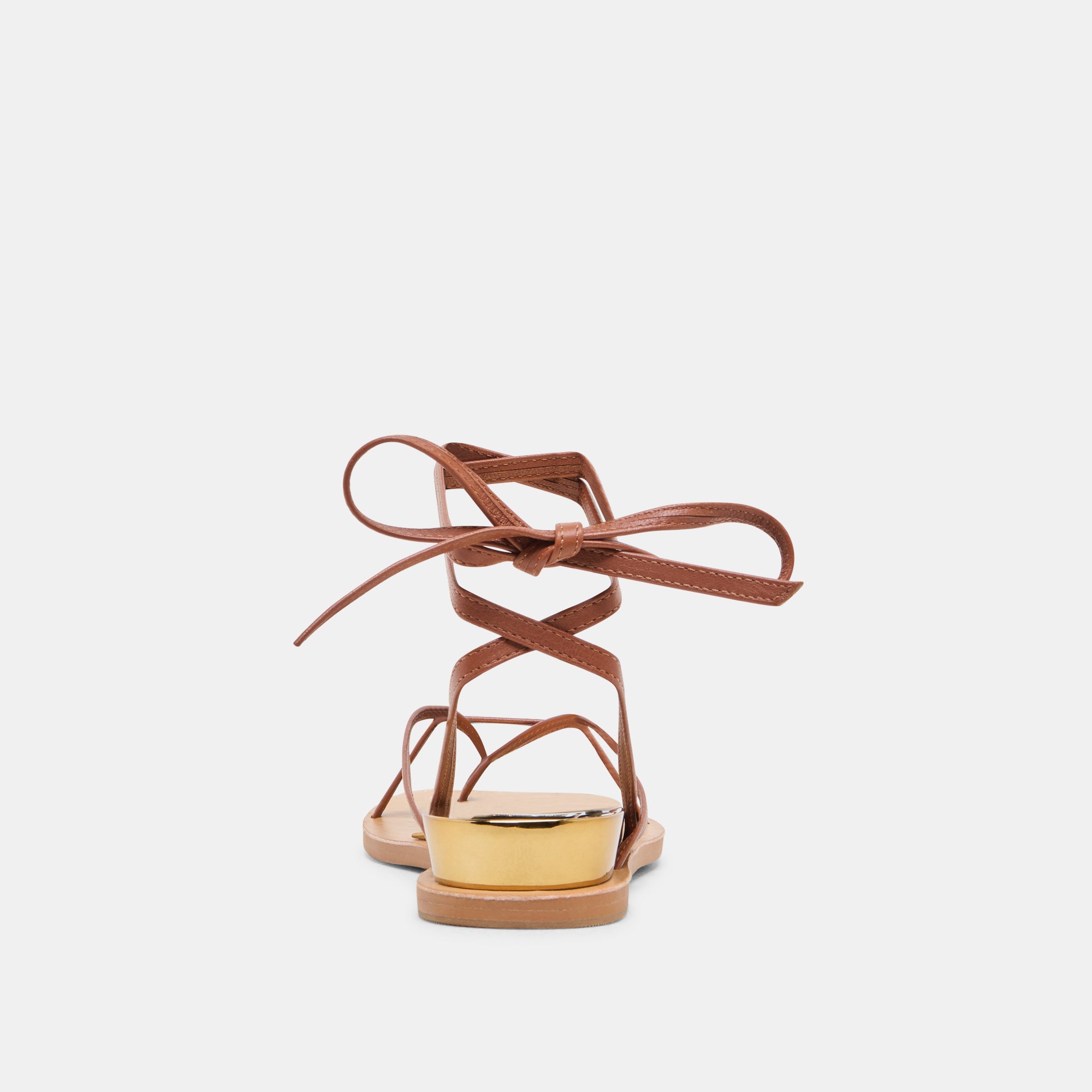 RUDIE SANDALS COGNAC LEATHER - Image 7