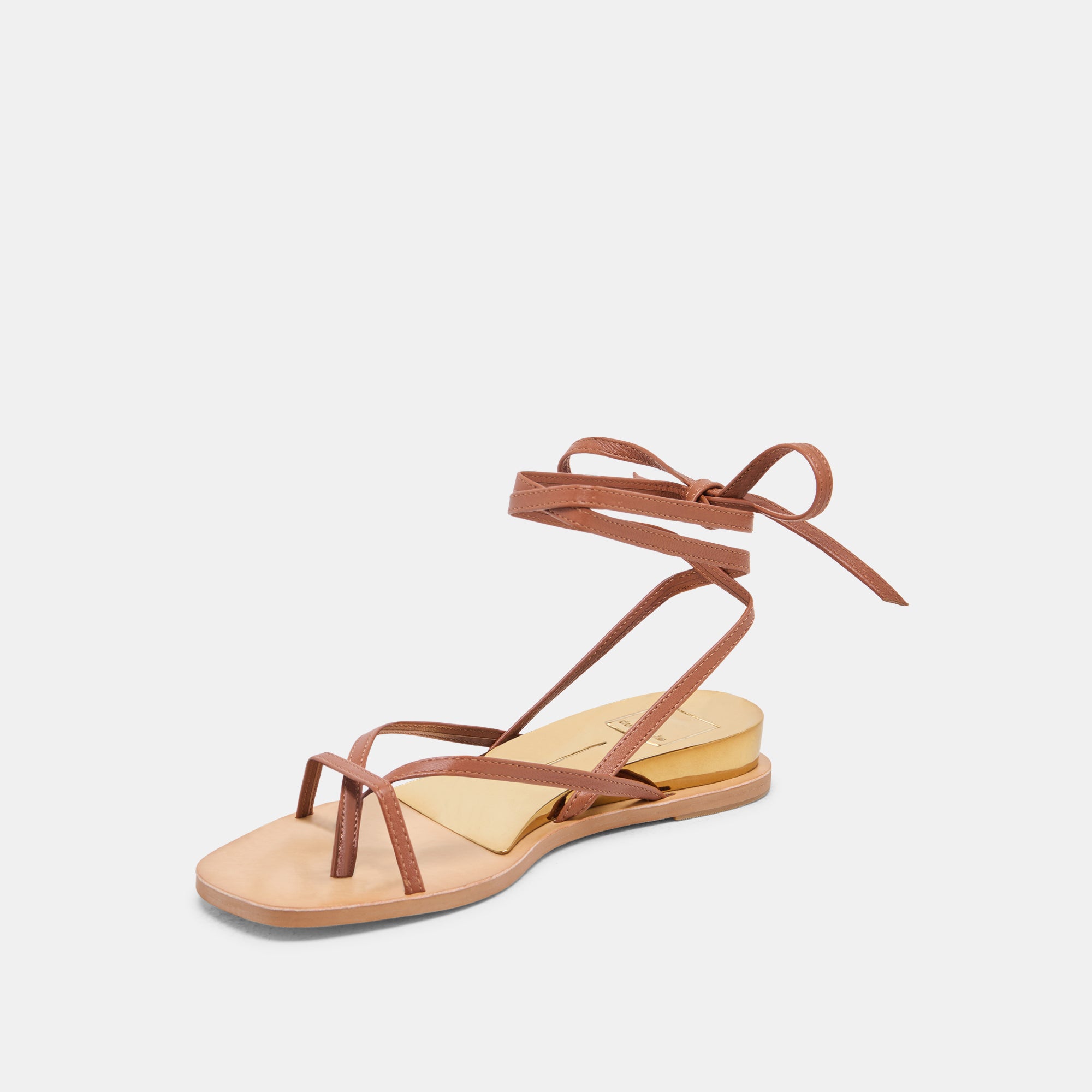 RUDIE SANDALS COGNAC LEATHER - Image 4