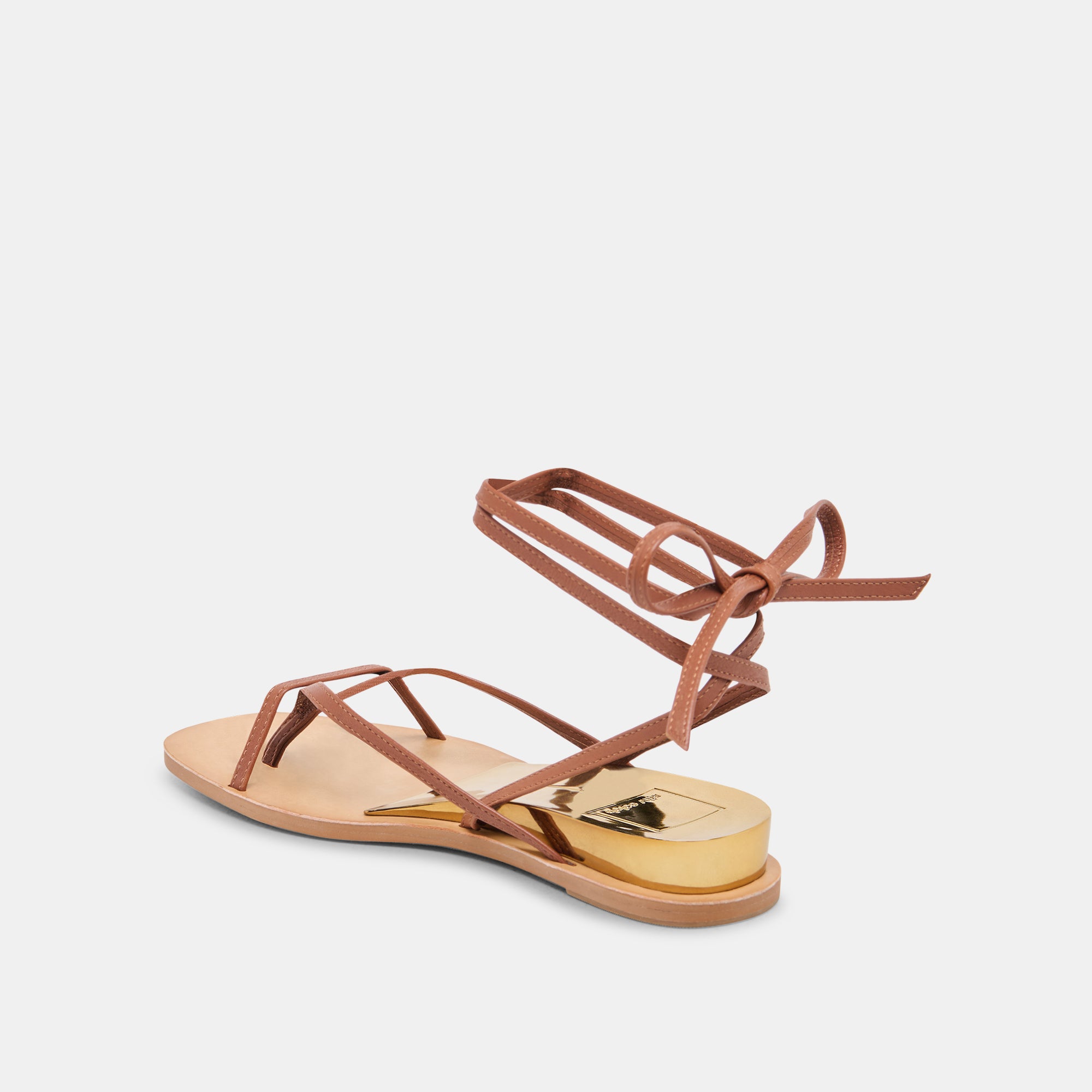 RUDIE SANDALS COGNAC LEATHER - Image 5