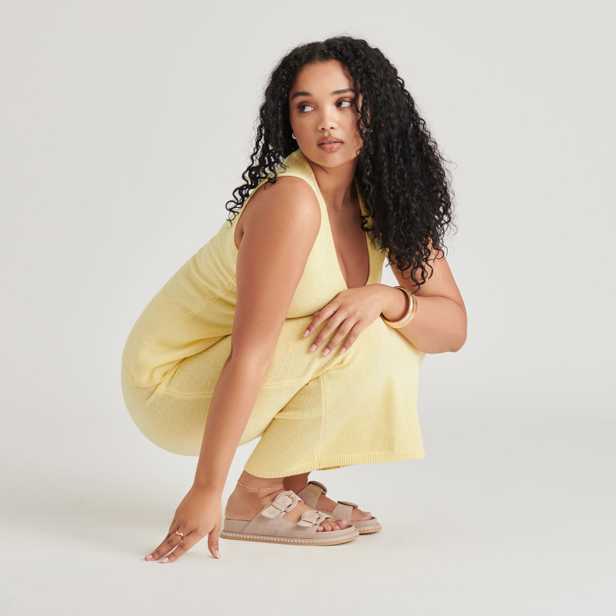 SHAUNY SANDALS DK TAUPE SUEDE - Image 2