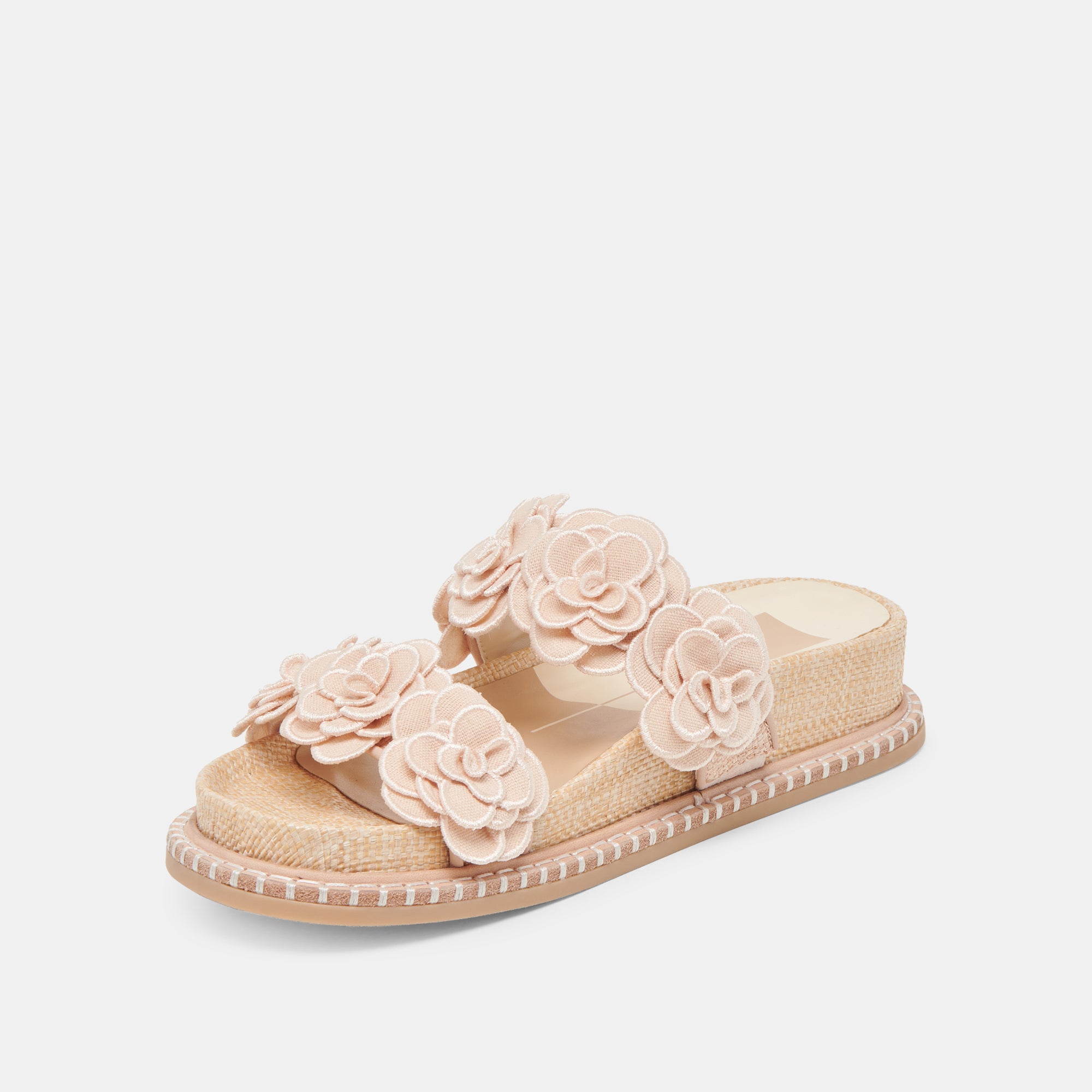 SHERLA SANDALS PRALINE RAFFIA - Image 7