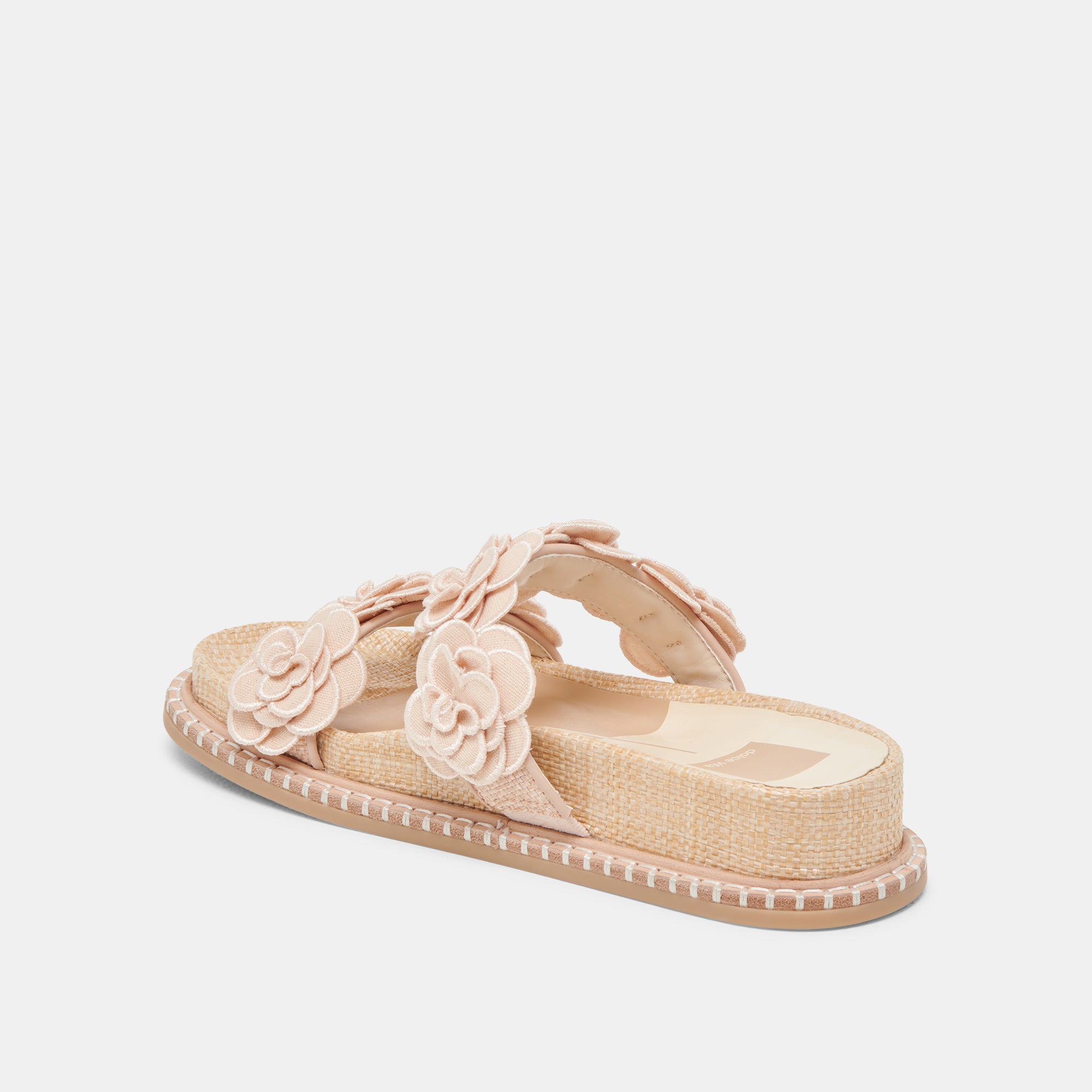 SHERLA SANDALS PRALINE RAFFIA - Image 8