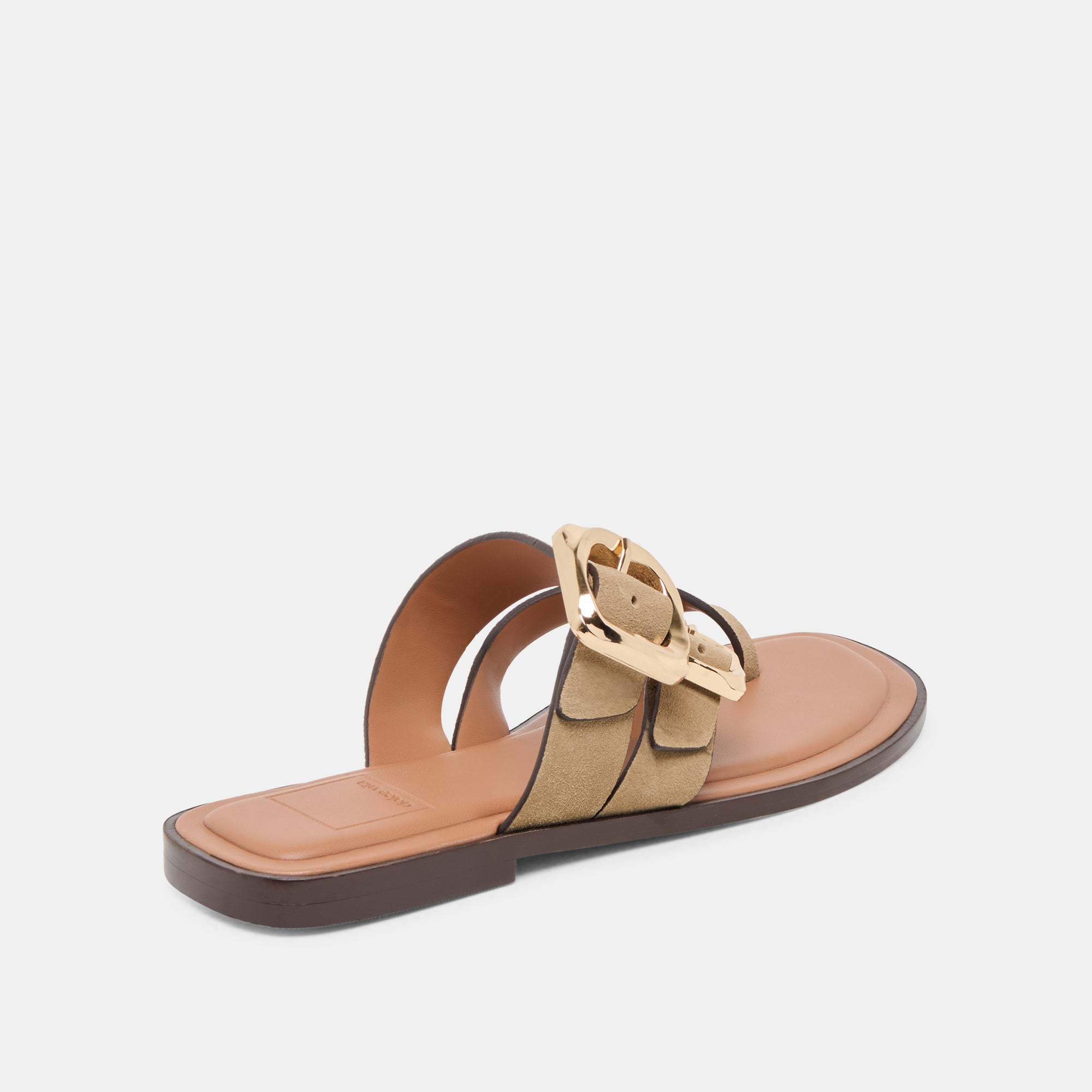SHORE SANDALS TAUPE SUEDE - Image 3