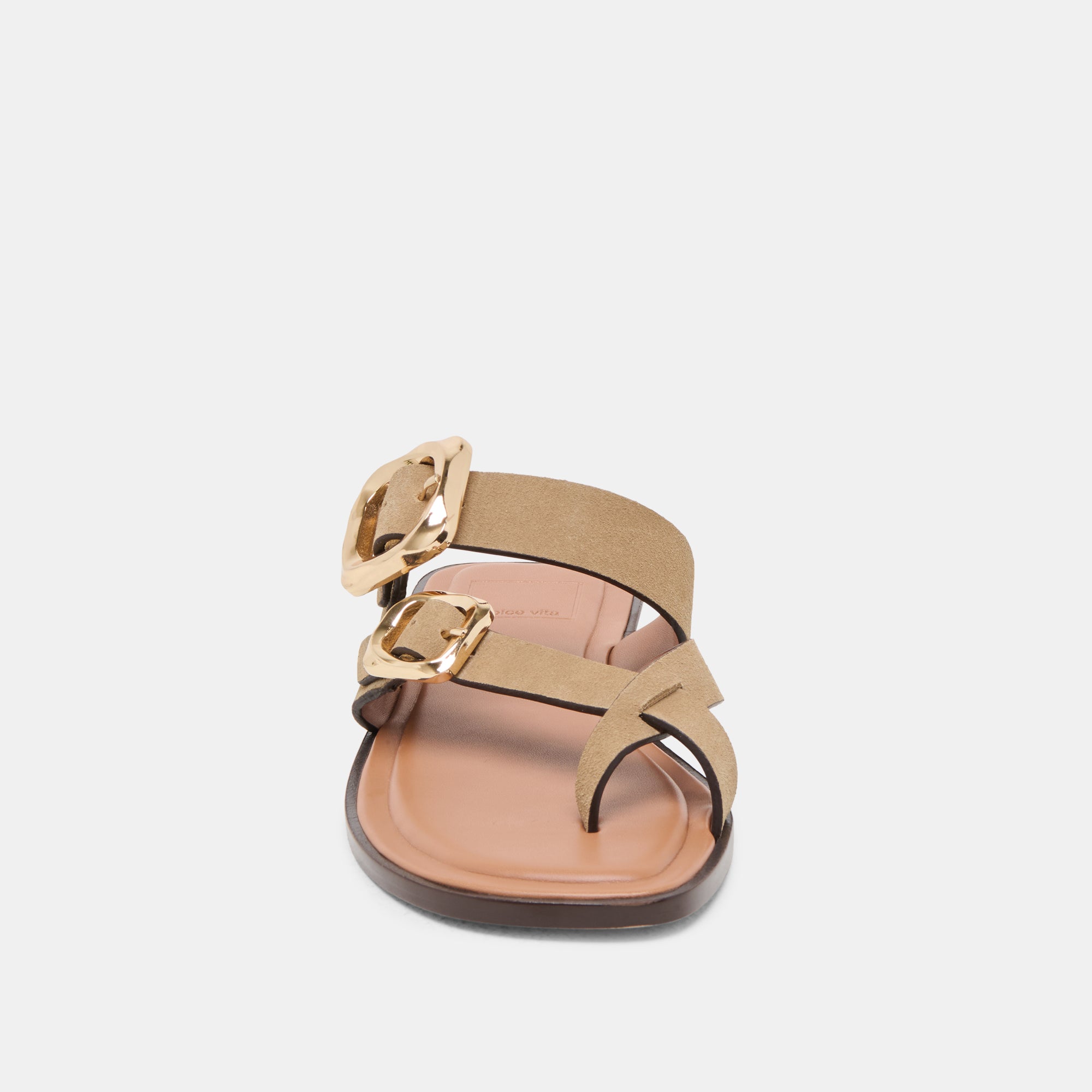 SHORE SANDALS TAUPE SUEDE - Image 6