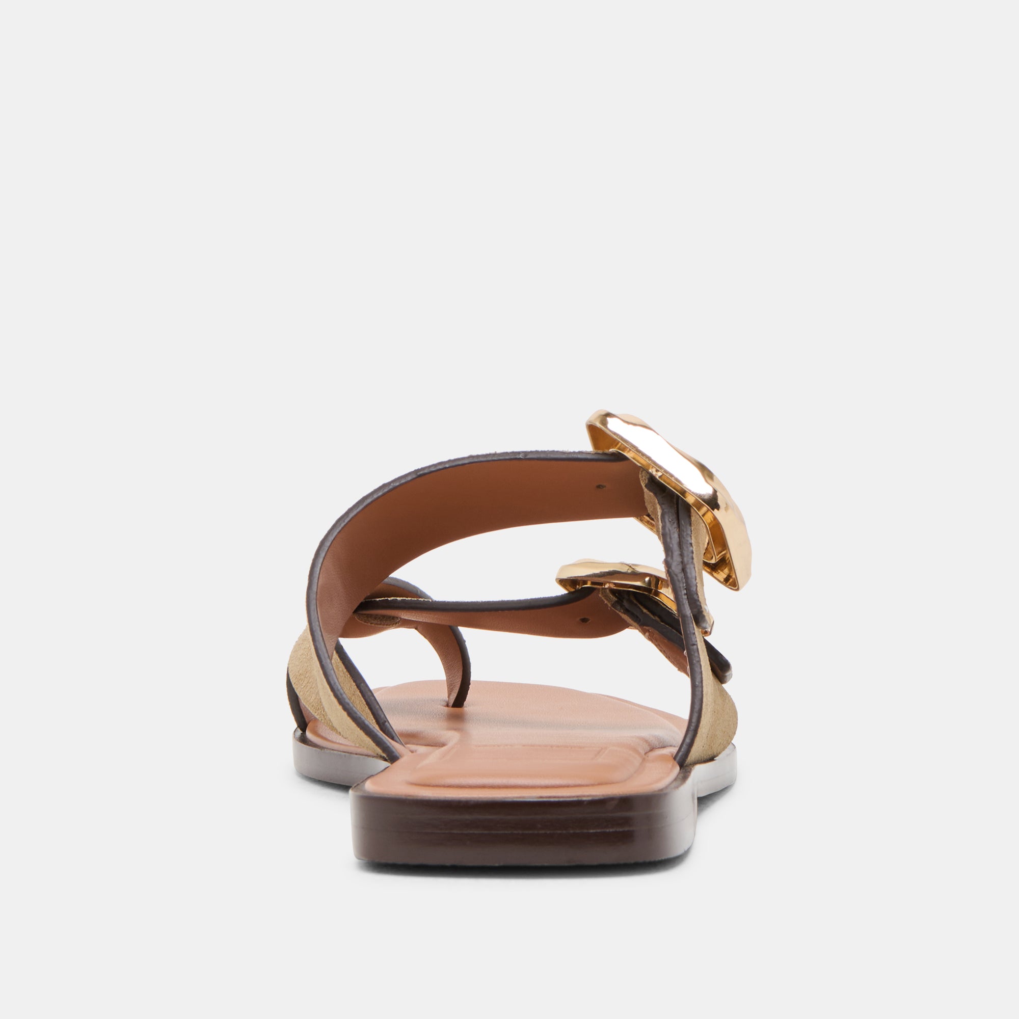 SHORE SANDALS TAUPE SUEDE - Image 7