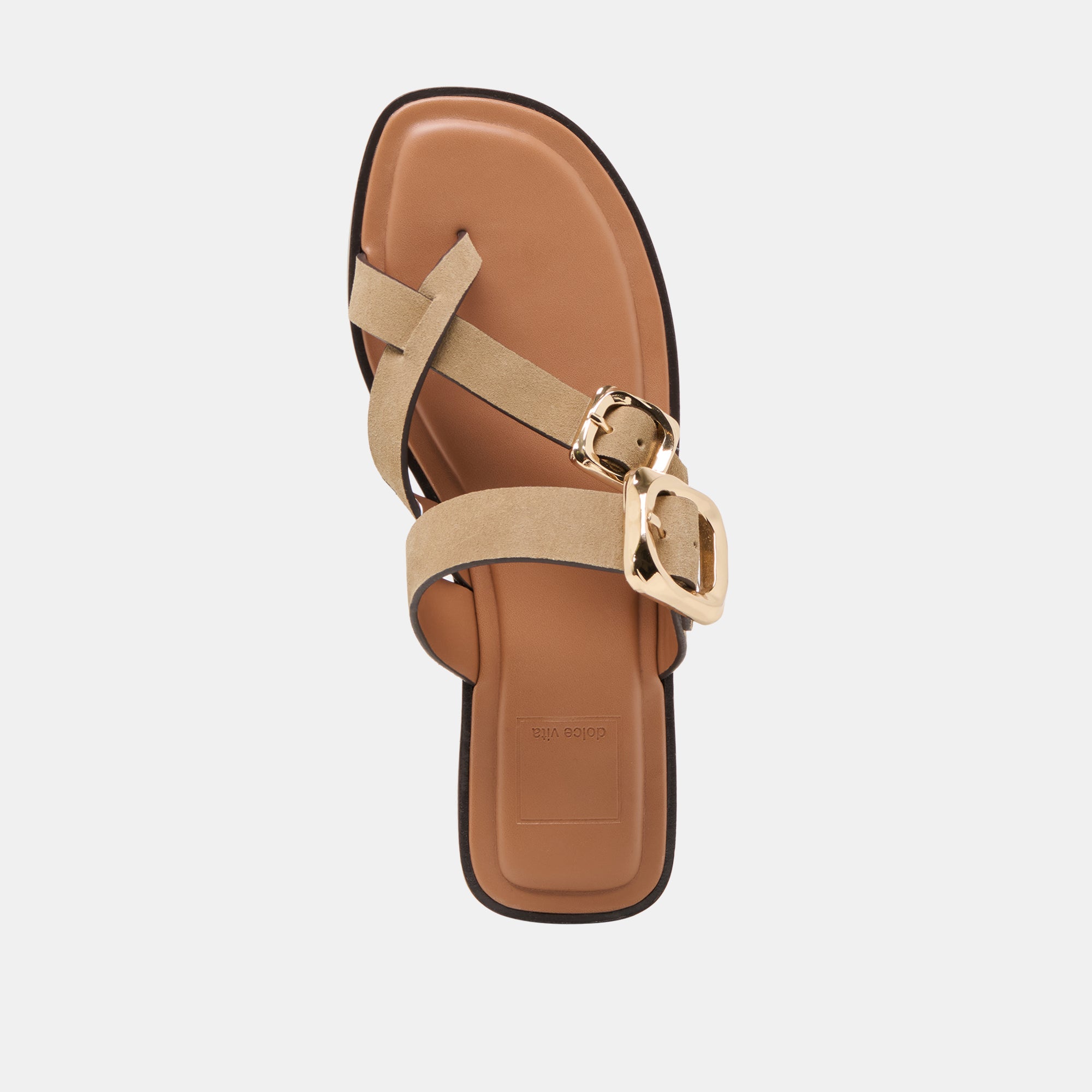 SHORE SANDALS TAUPE SUEDE - Image 8