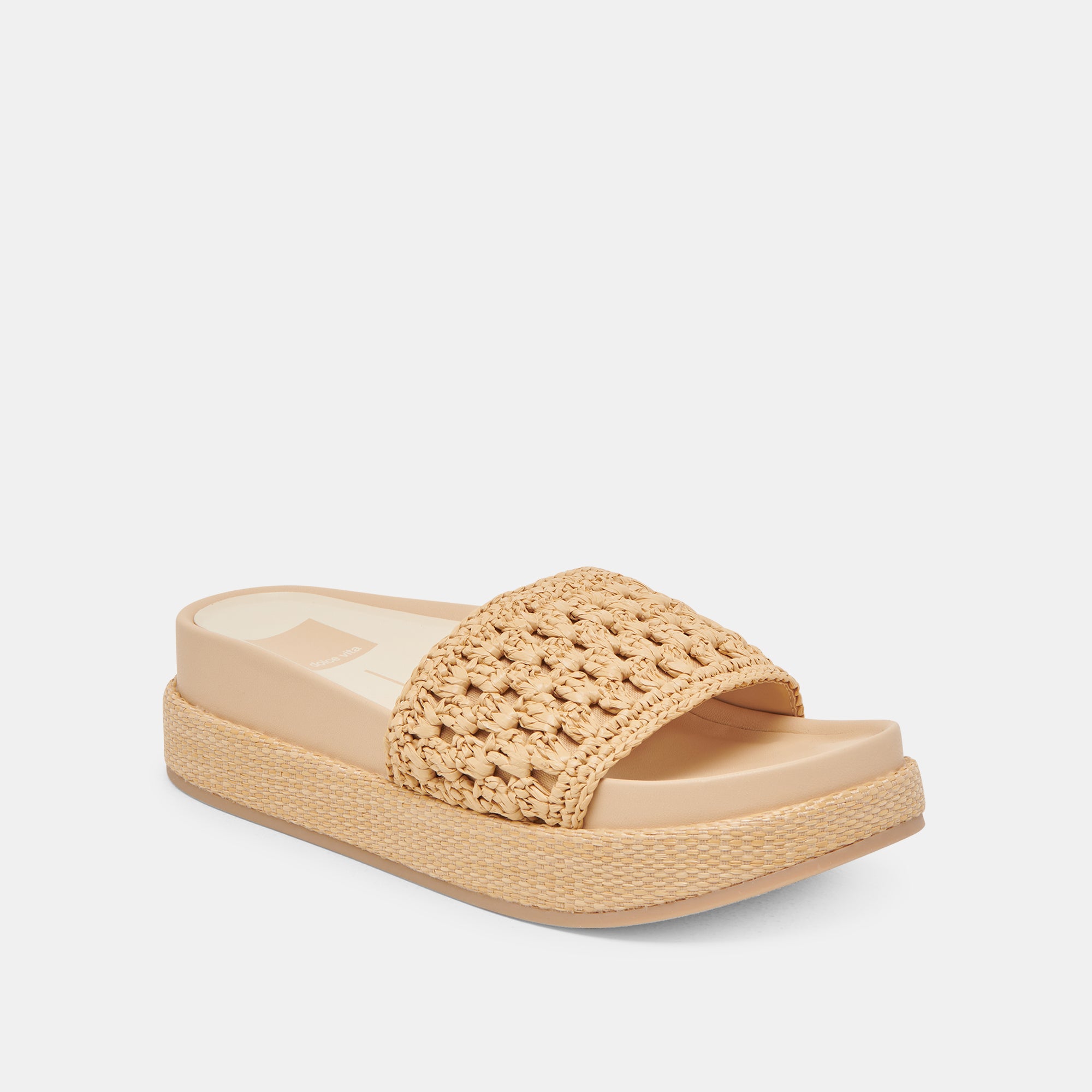 SIDONA SANDALS LT NATURAL RAFFIA - Image 3