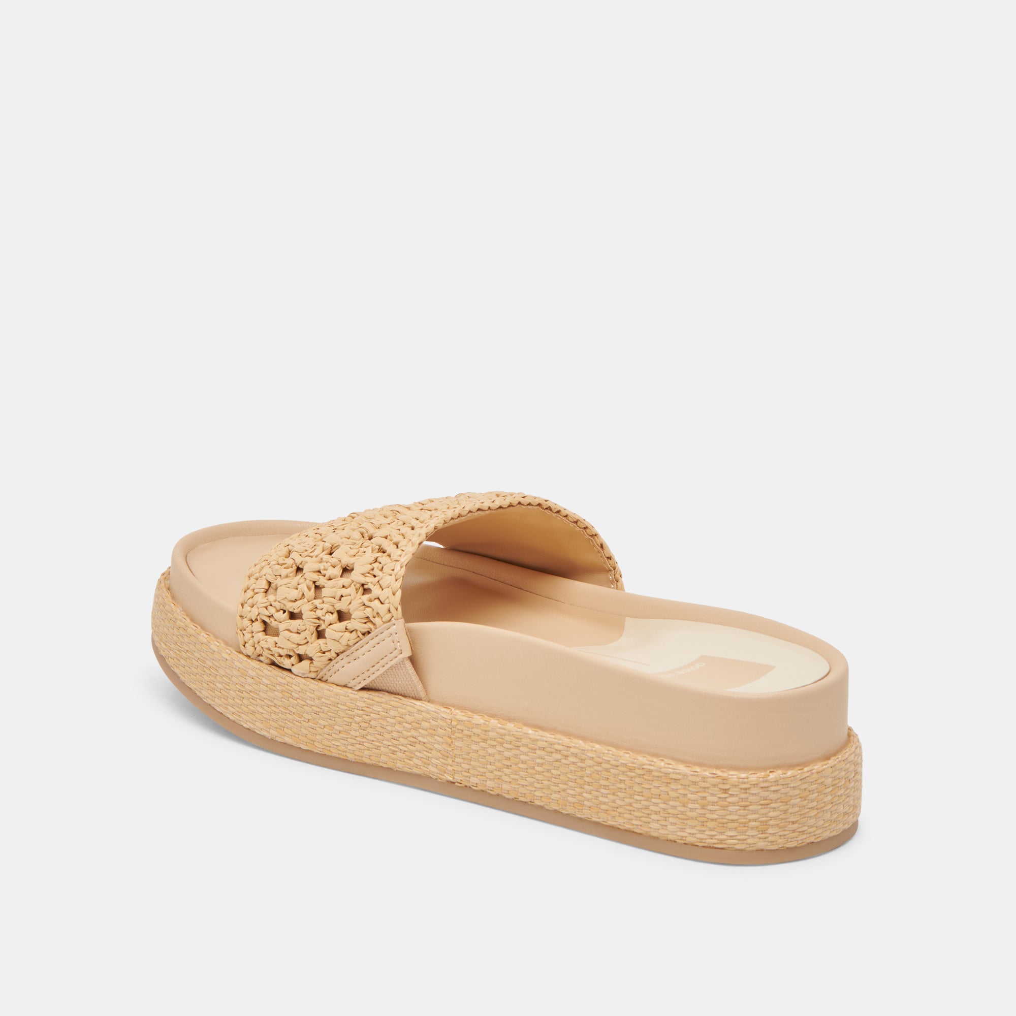 SIDONA SANDALS LT NATURAL RAFFIA - Image 8
