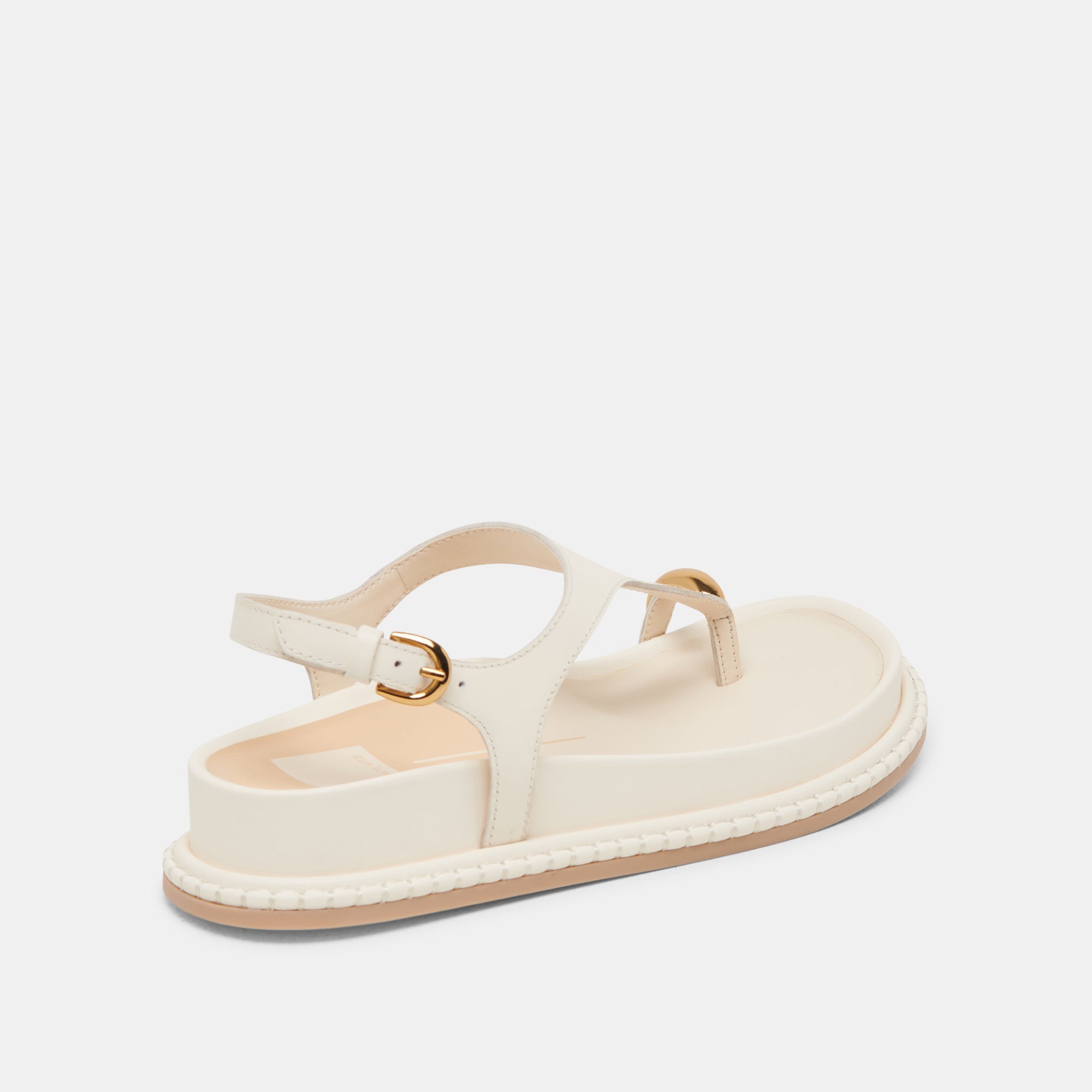 STEFAN SANDALS OFF WHITE LEATHER - Image 5