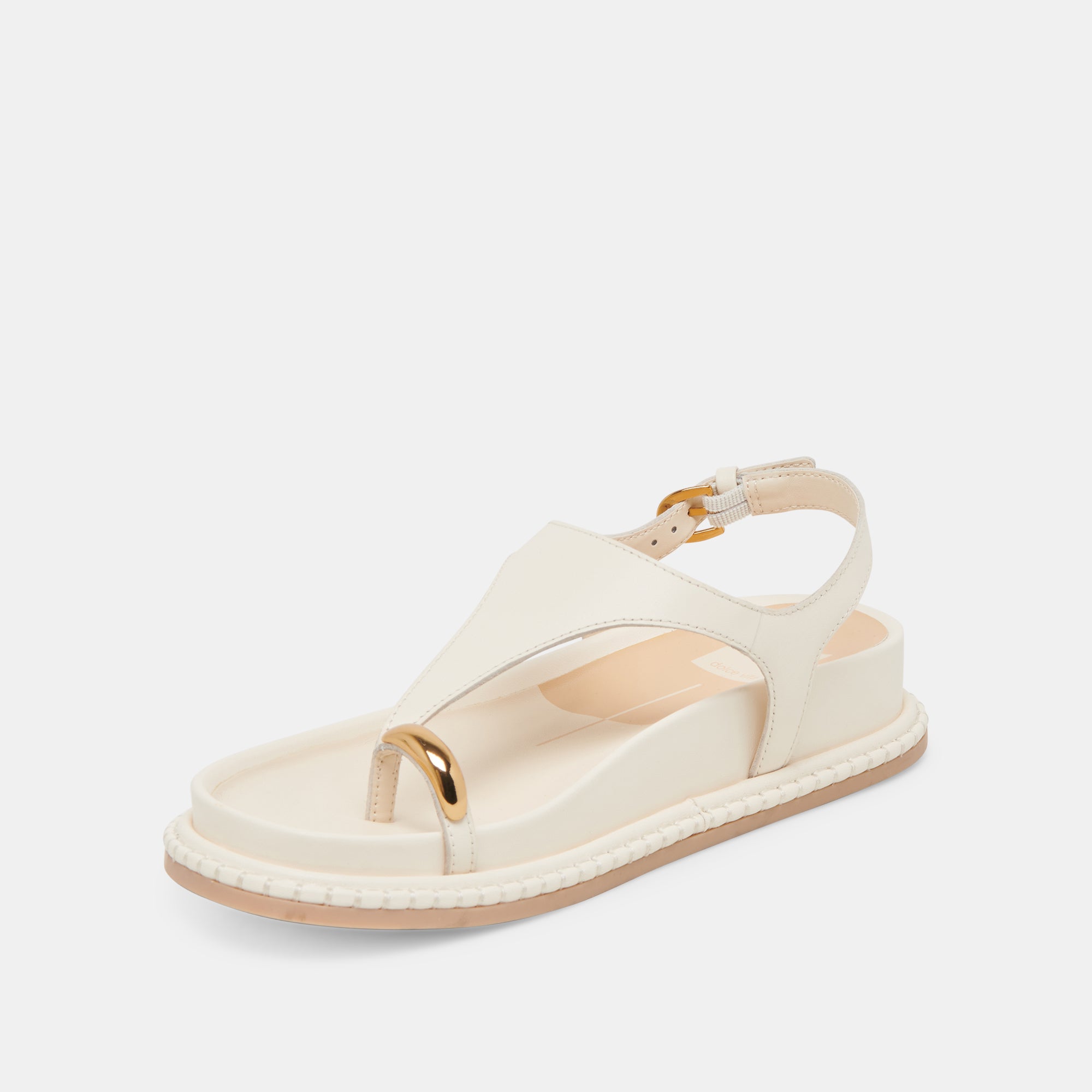 STEFAN SANDALS OFF WHITE LEATHER - Image 6
