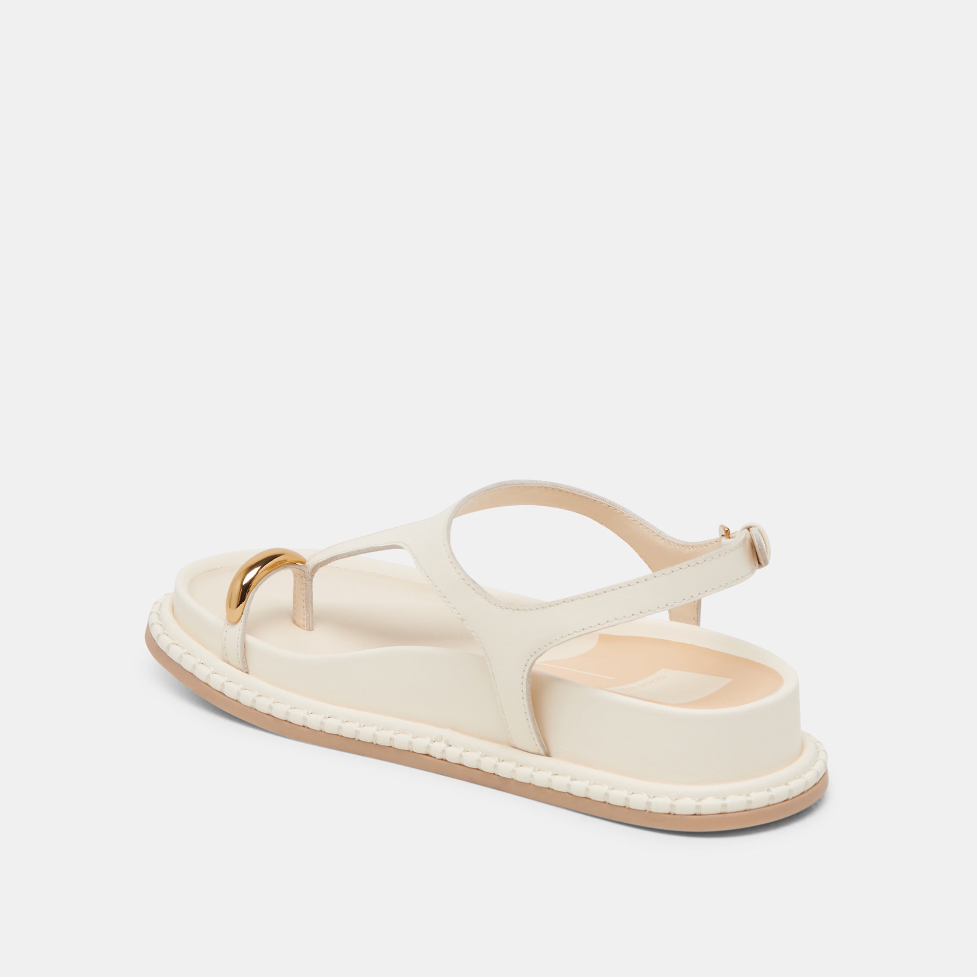 STEFAN SANDALS OFF WHITE LEATHER - Image 8