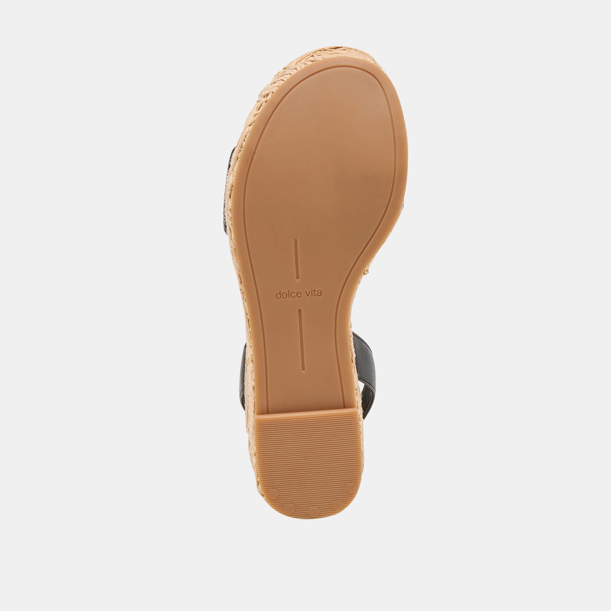 TALISA WEDGES BLACK LEATHER - Image 9