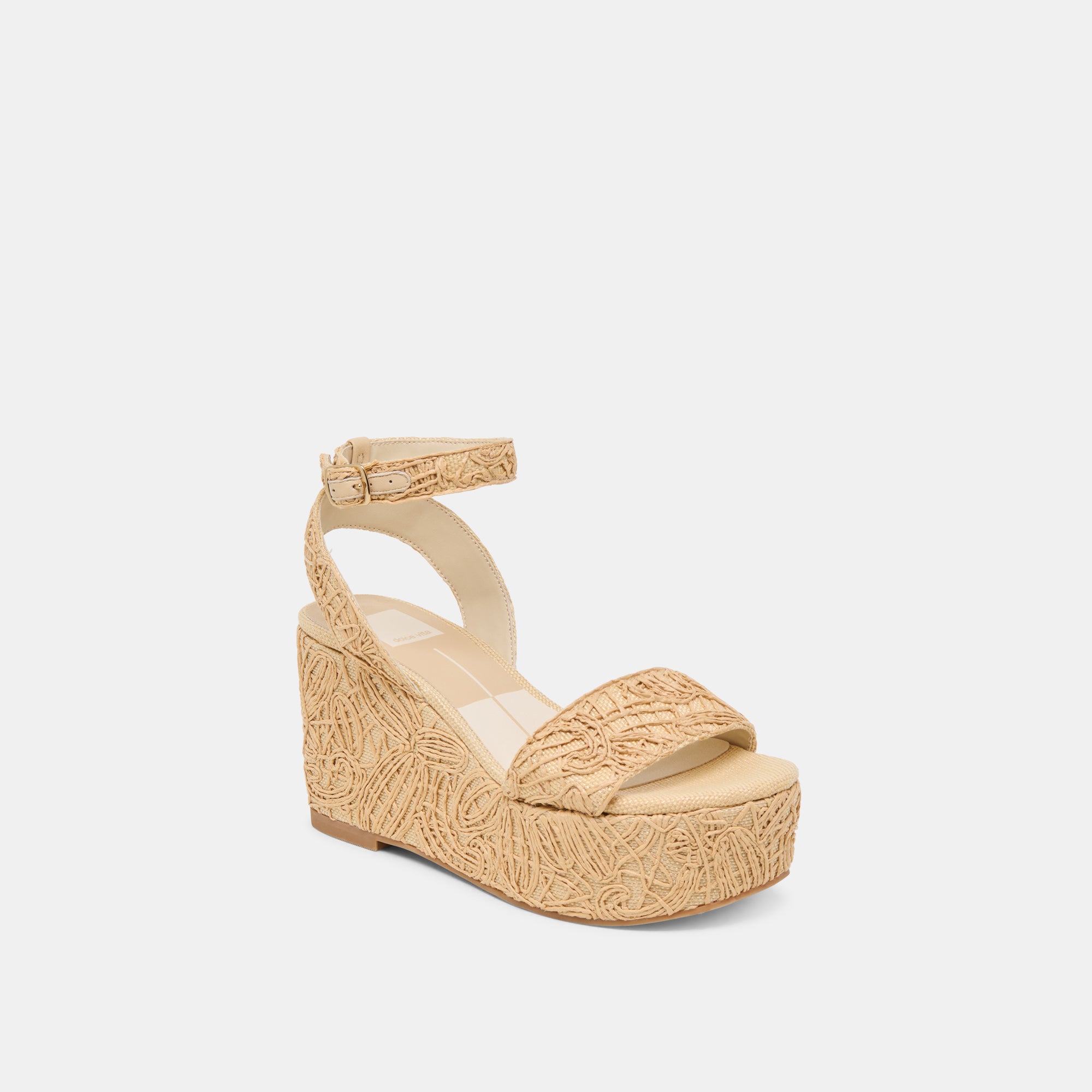 TALISA WEDGES NATURAL MACRAME - Image 3