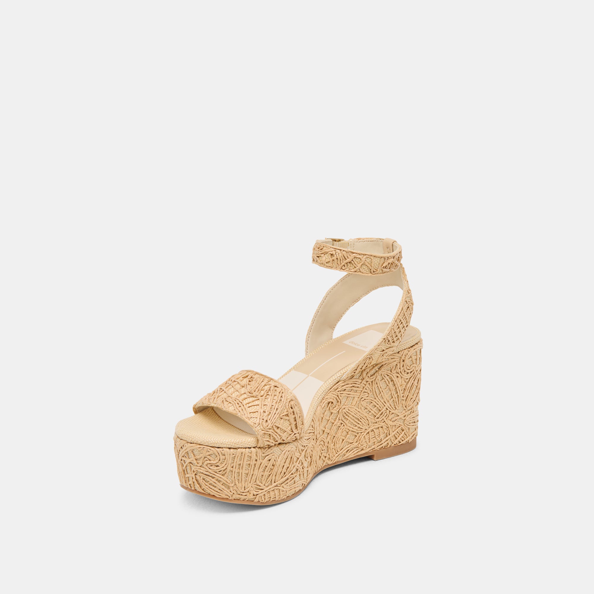 TALISA WEDGES NATURAL MACRAME - Image 7