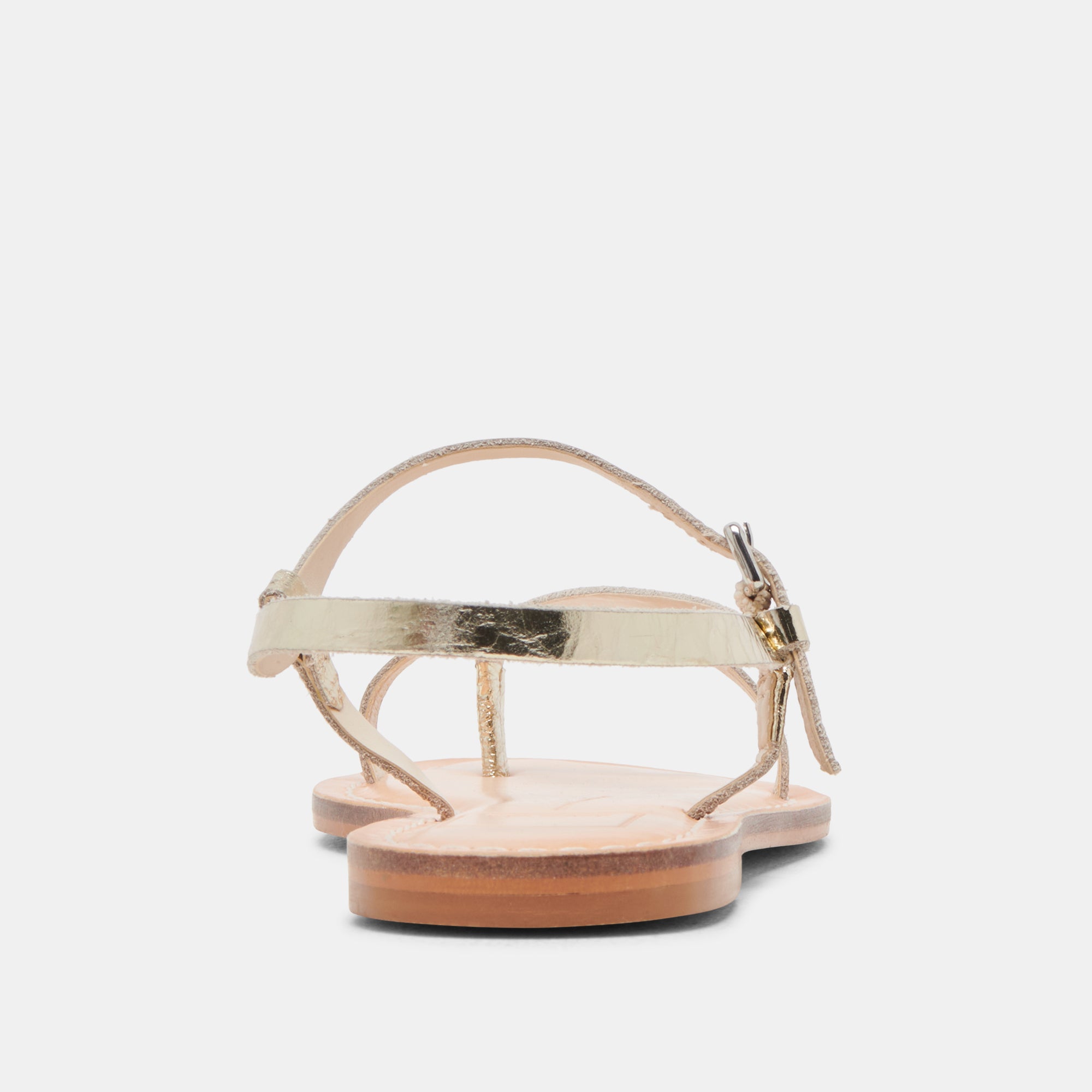 WANDRE SANDALS GOLD DISTRESSED LEATHER - Image 7