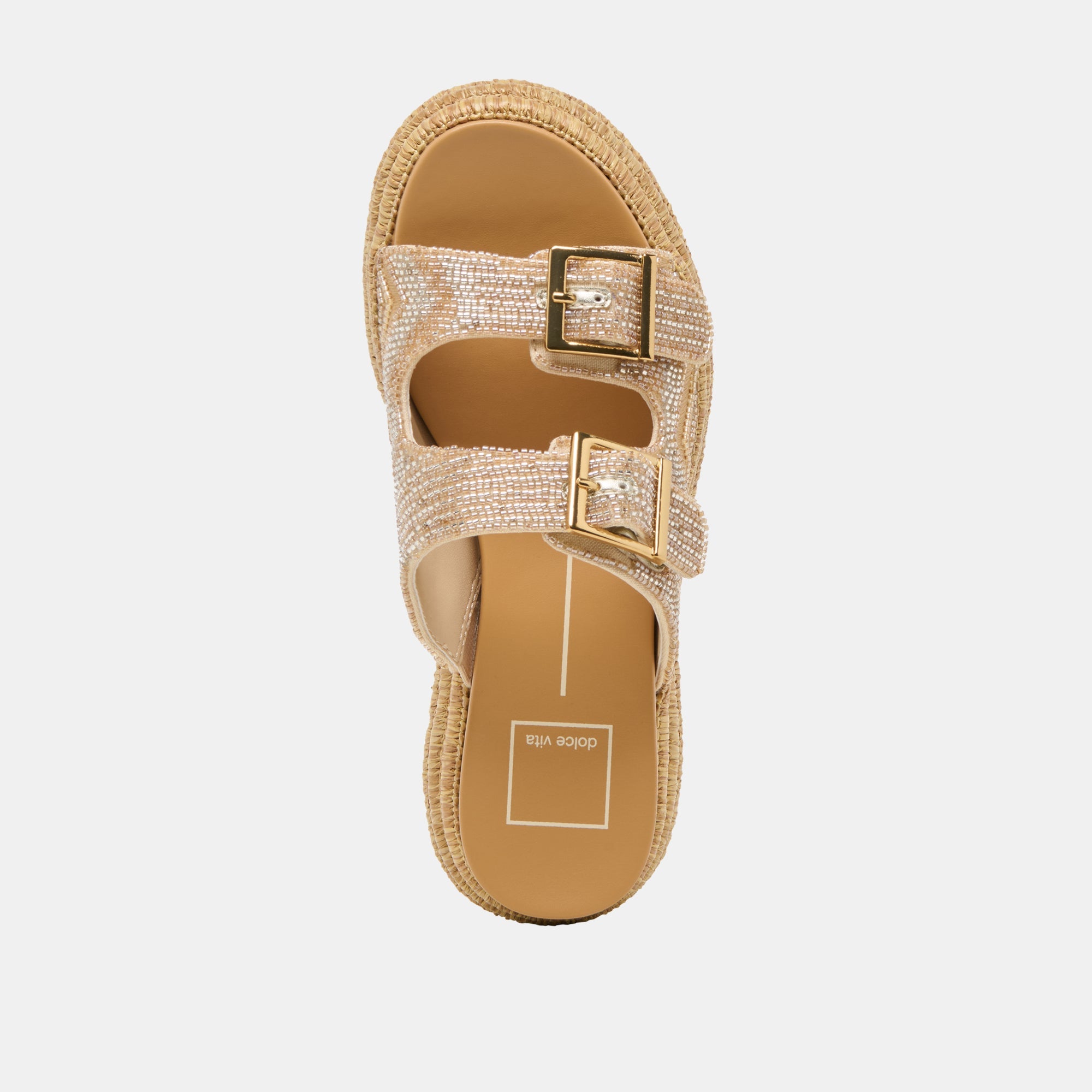 WIXIE SANDALS GOLD MULTI BEADS - re:vita - Image 10