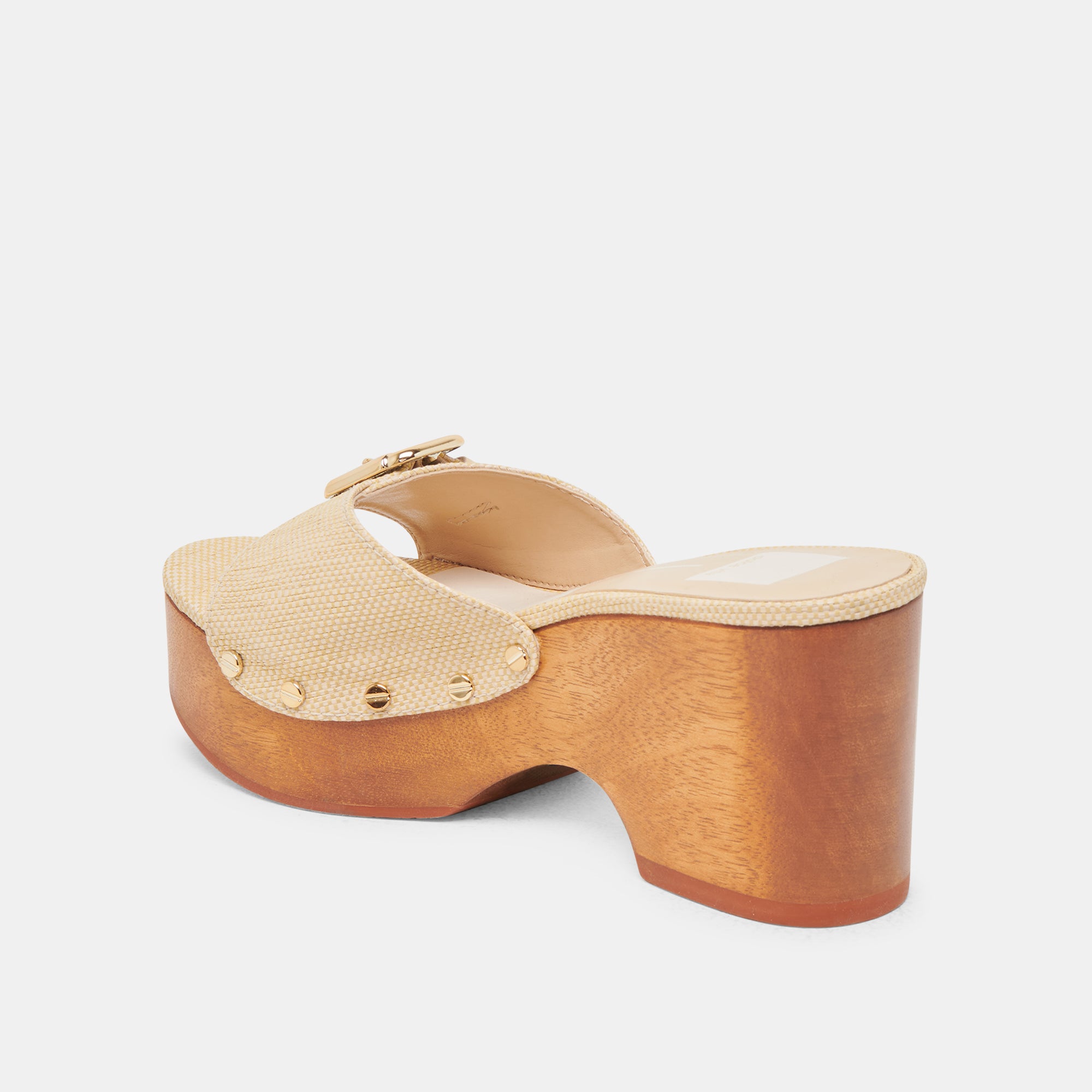 YALAH HEELS LT NATURAL RAFFIA - Image 8