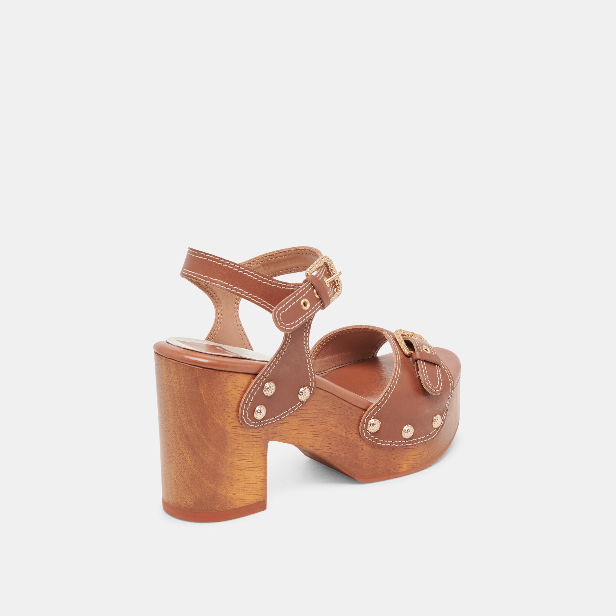 YANDY HEELS COGNAC LEATHER - Image 5