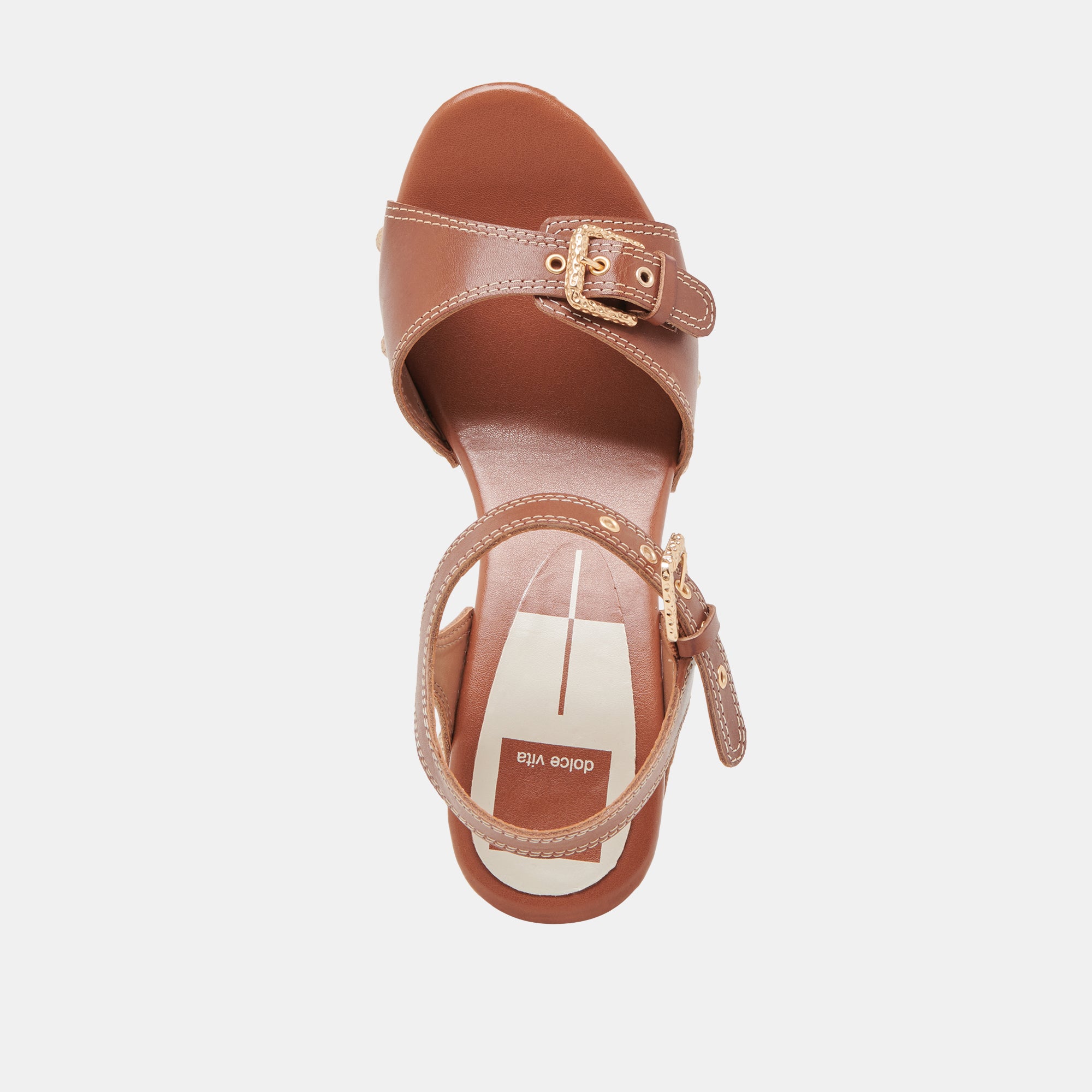 YANDY HEELS COGNAC LEATHER - Image 10