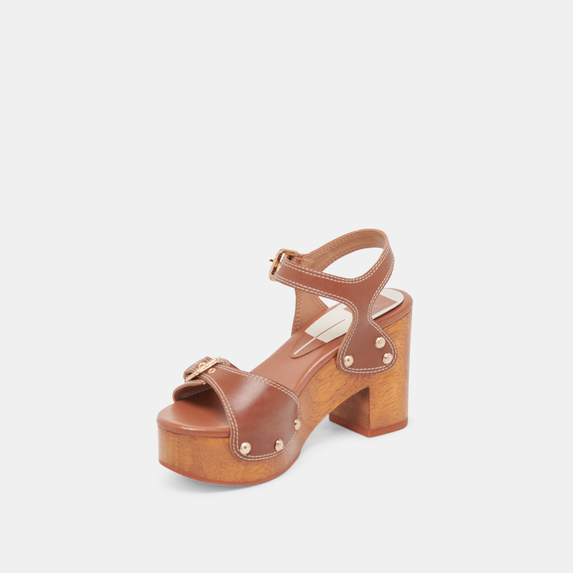 YANDY HEELS COGNAC LEATHER - Image 6