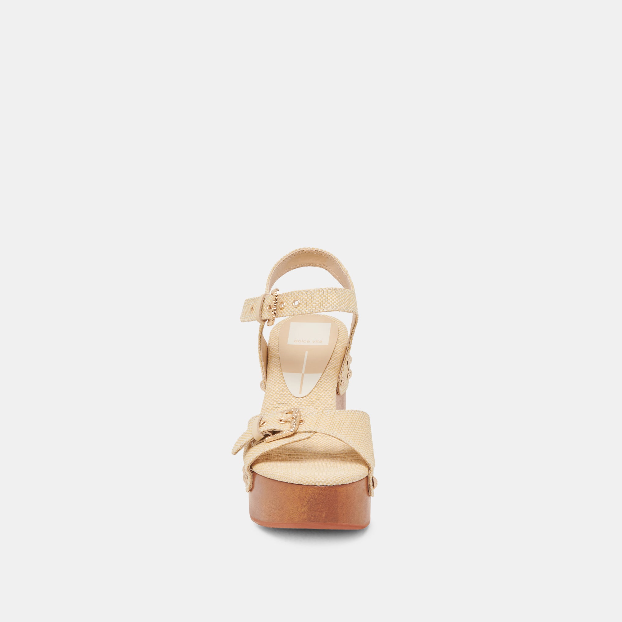YANDY HEELS LT NATURAL RAFFIA - Image 8