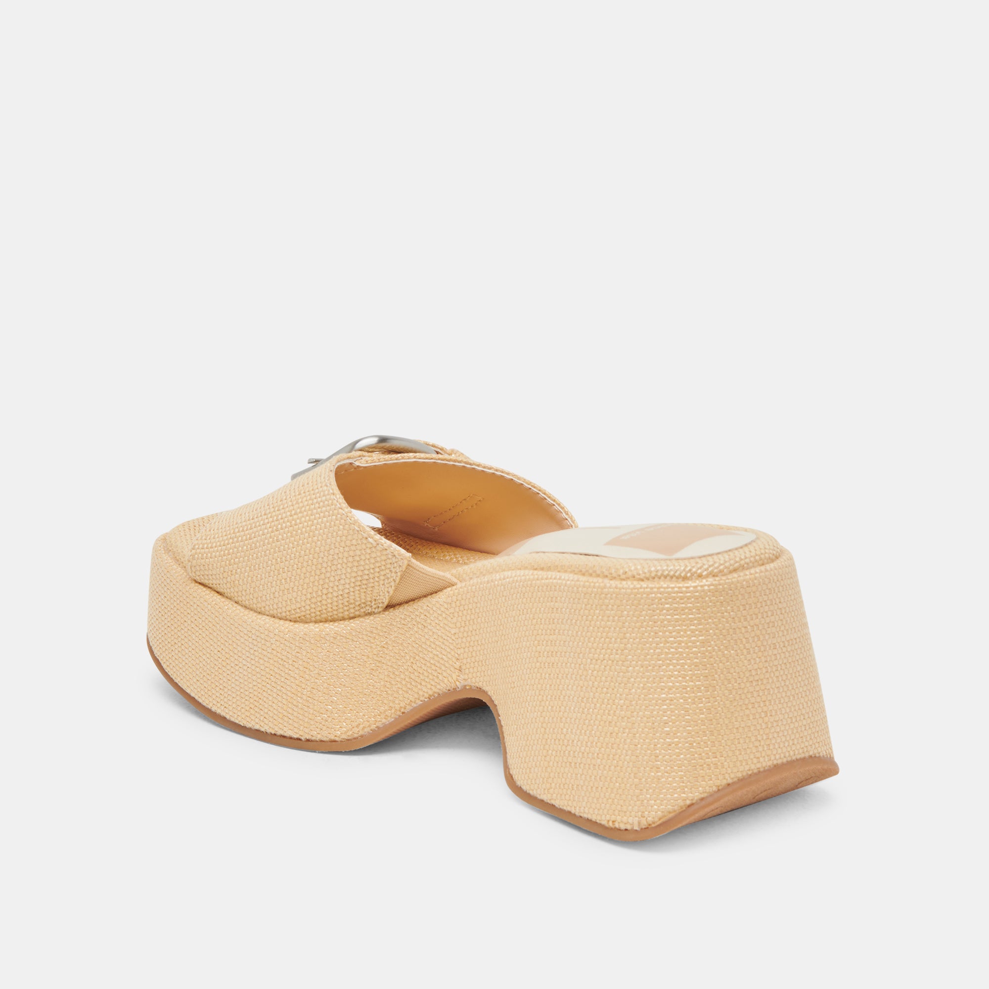 GISEL HEELS LT NATURAL WOVEN RAFFIA - Image 10