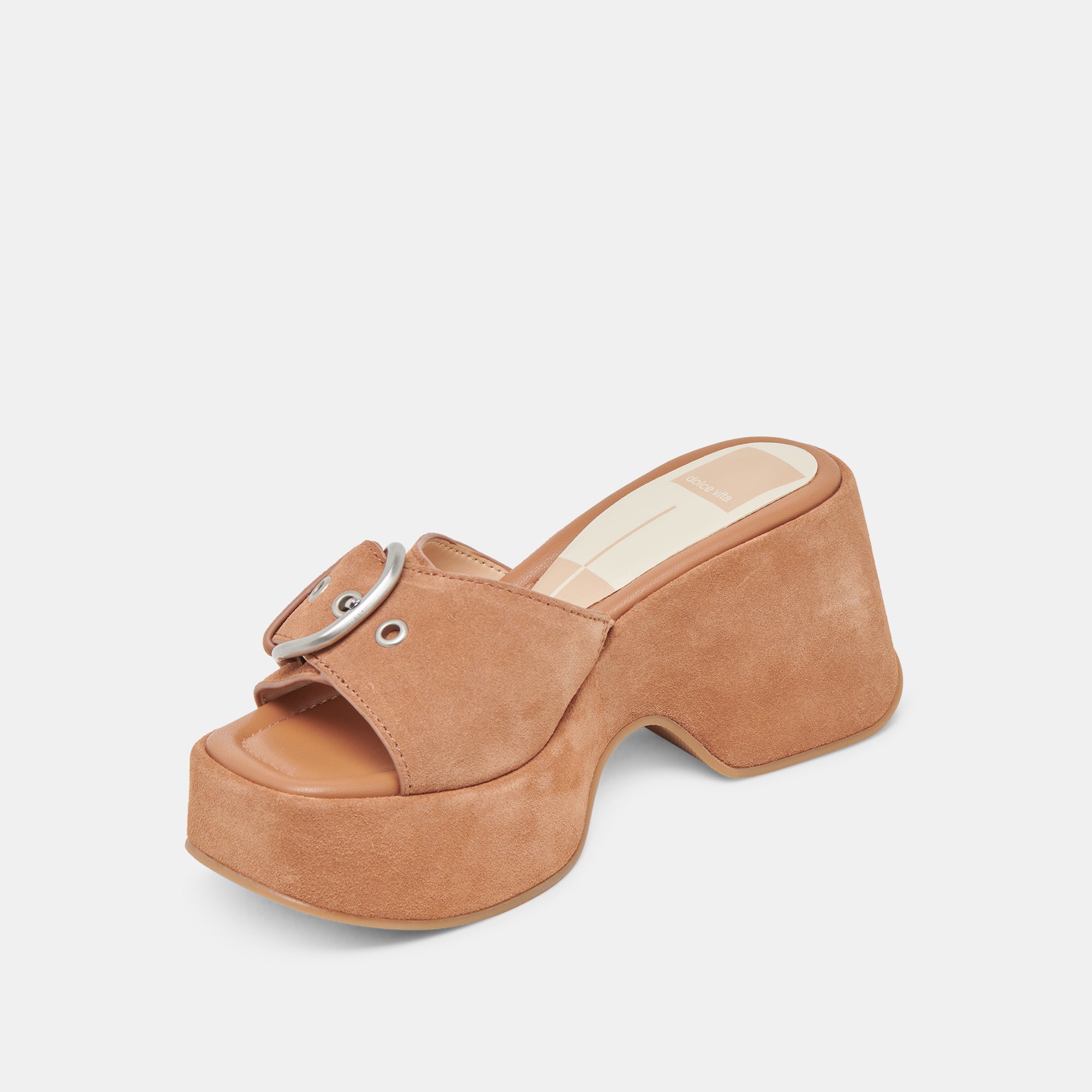 GISEL HEELS SADDLE SUEDE - Image 4