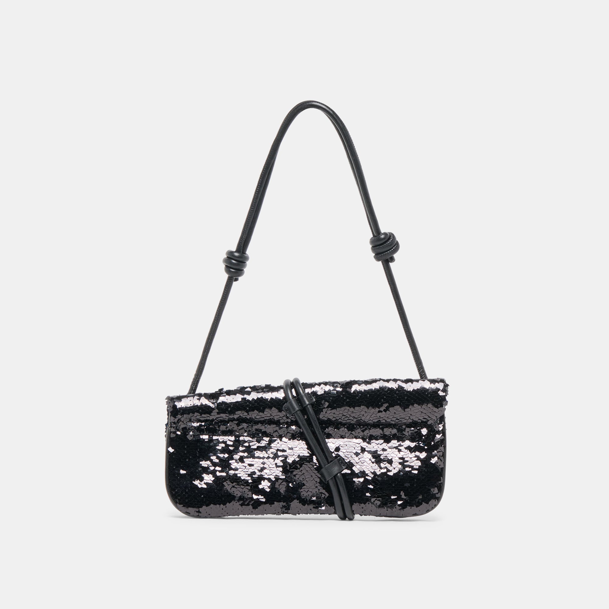 ALICE SHOULDER BAG BLACK SEQUIN - Image 3