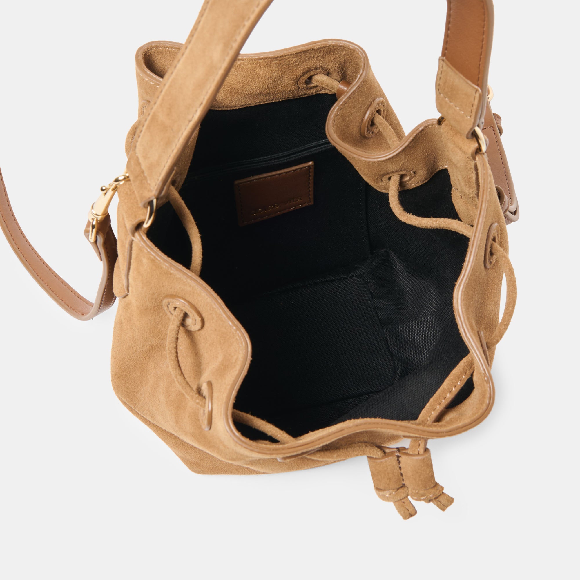 AMARU CROSSBODY BROWN SUEDE - Image 9