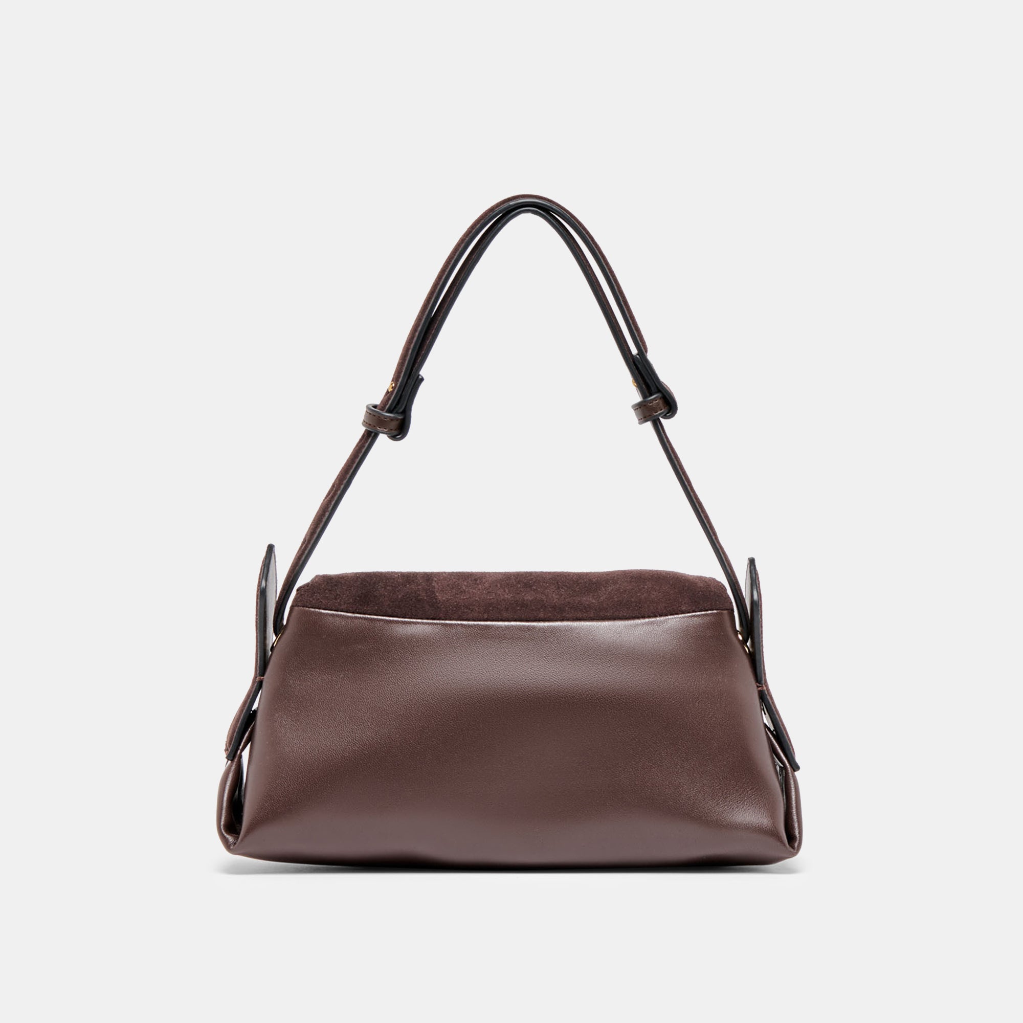 DEVYN SHOULDER BAG ESPRESSO LEATHER - Image 2
