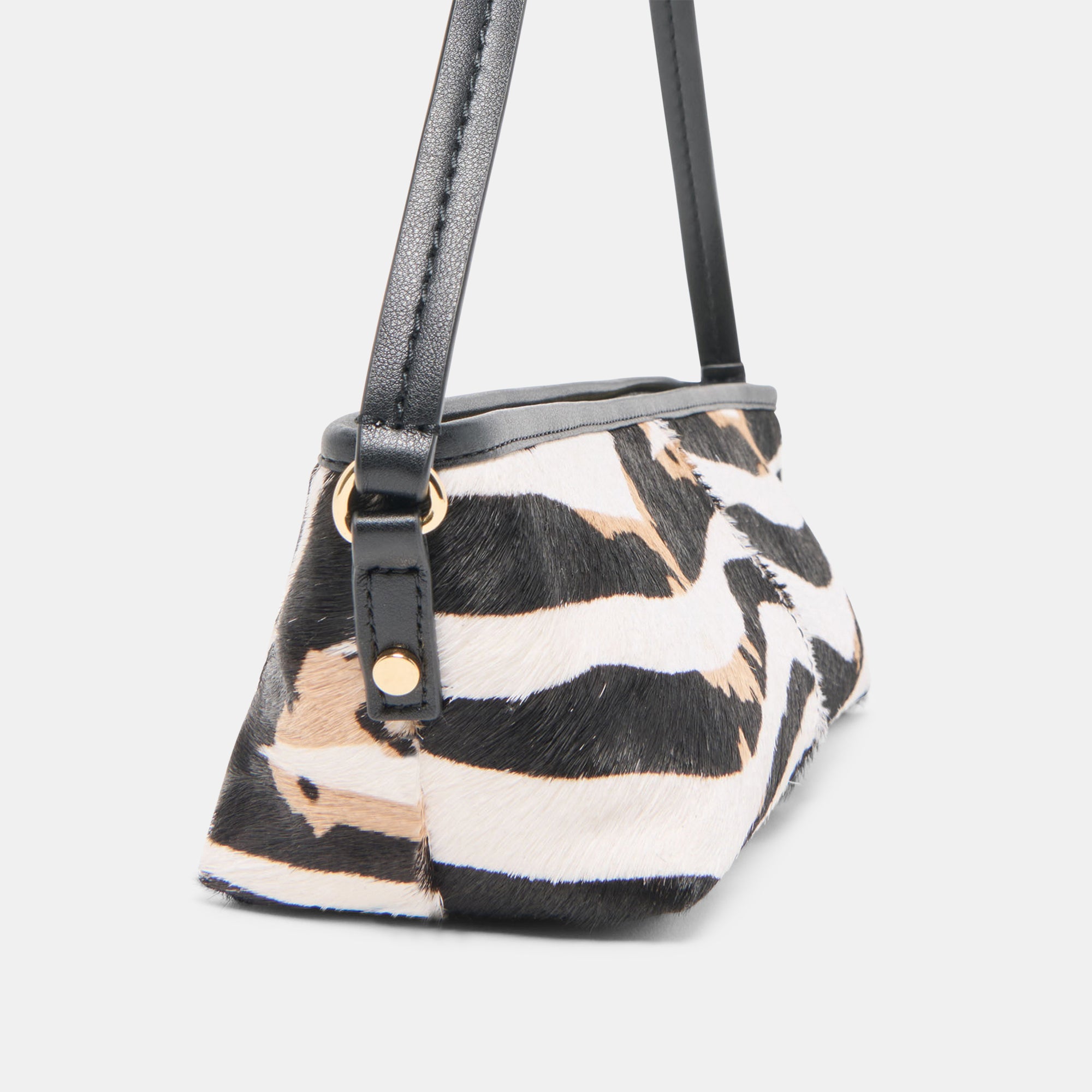 SAVAII SHOULDER BAG ZEBRA CALF HAIR - Image 3