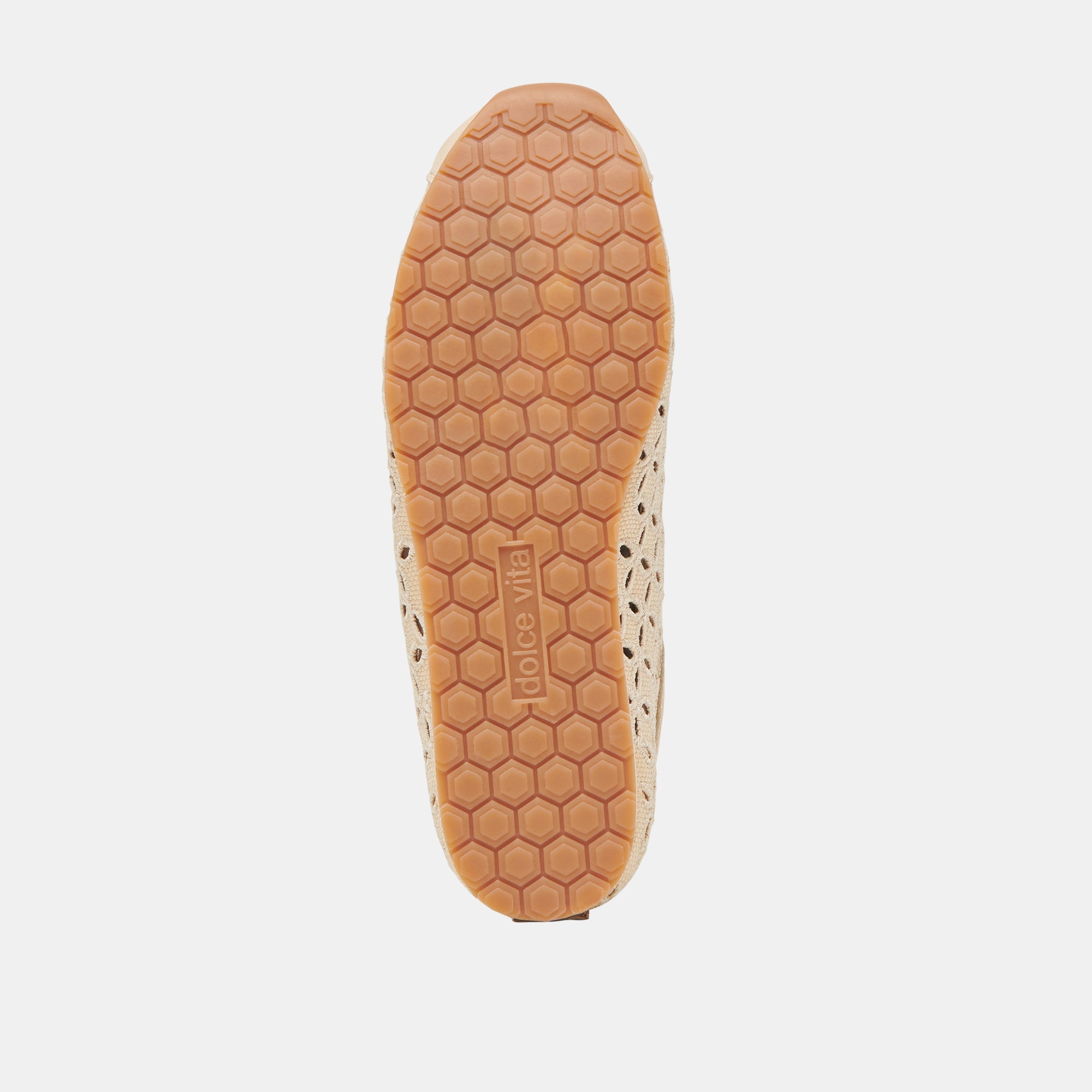 DANIE EYELET PERF SNEAKERS LT NATURAL RAFFIA - Image 10