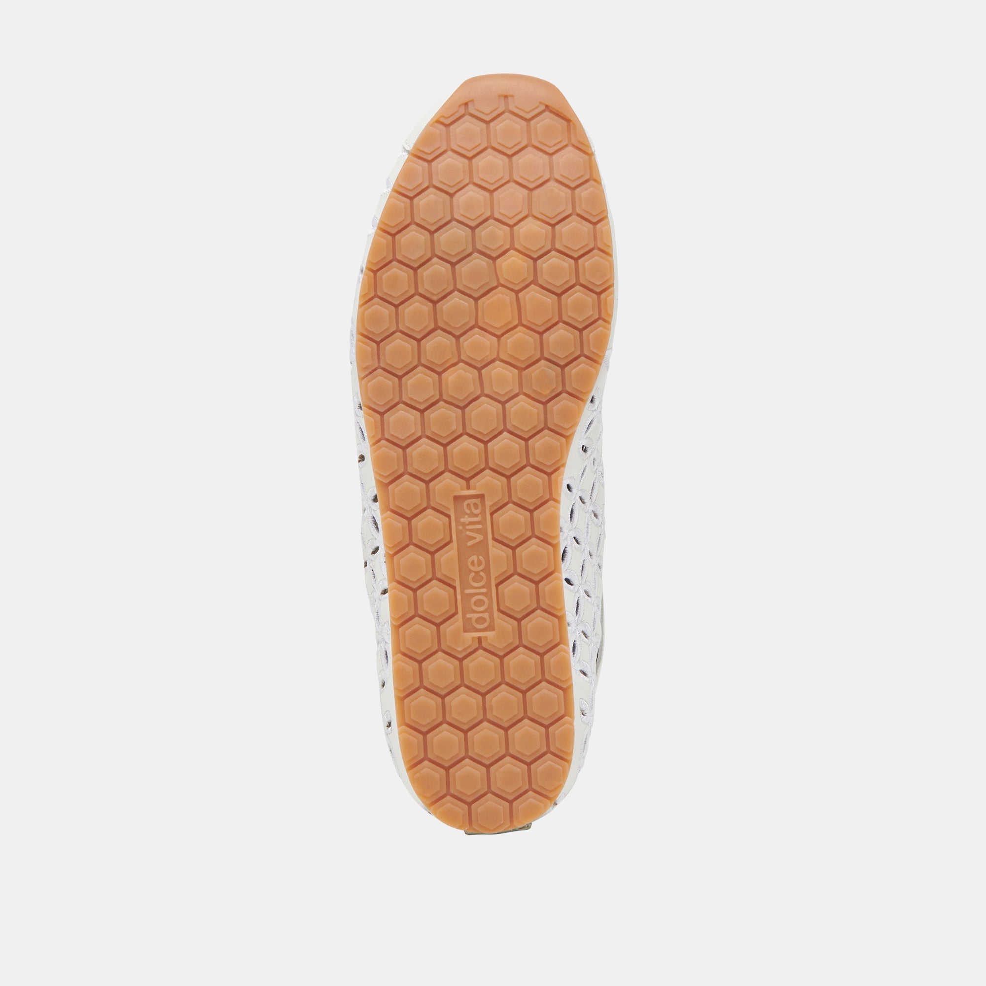 DANIE EYELET PERF SNEAKERS TRUE WHITE LEATHER - Image 10