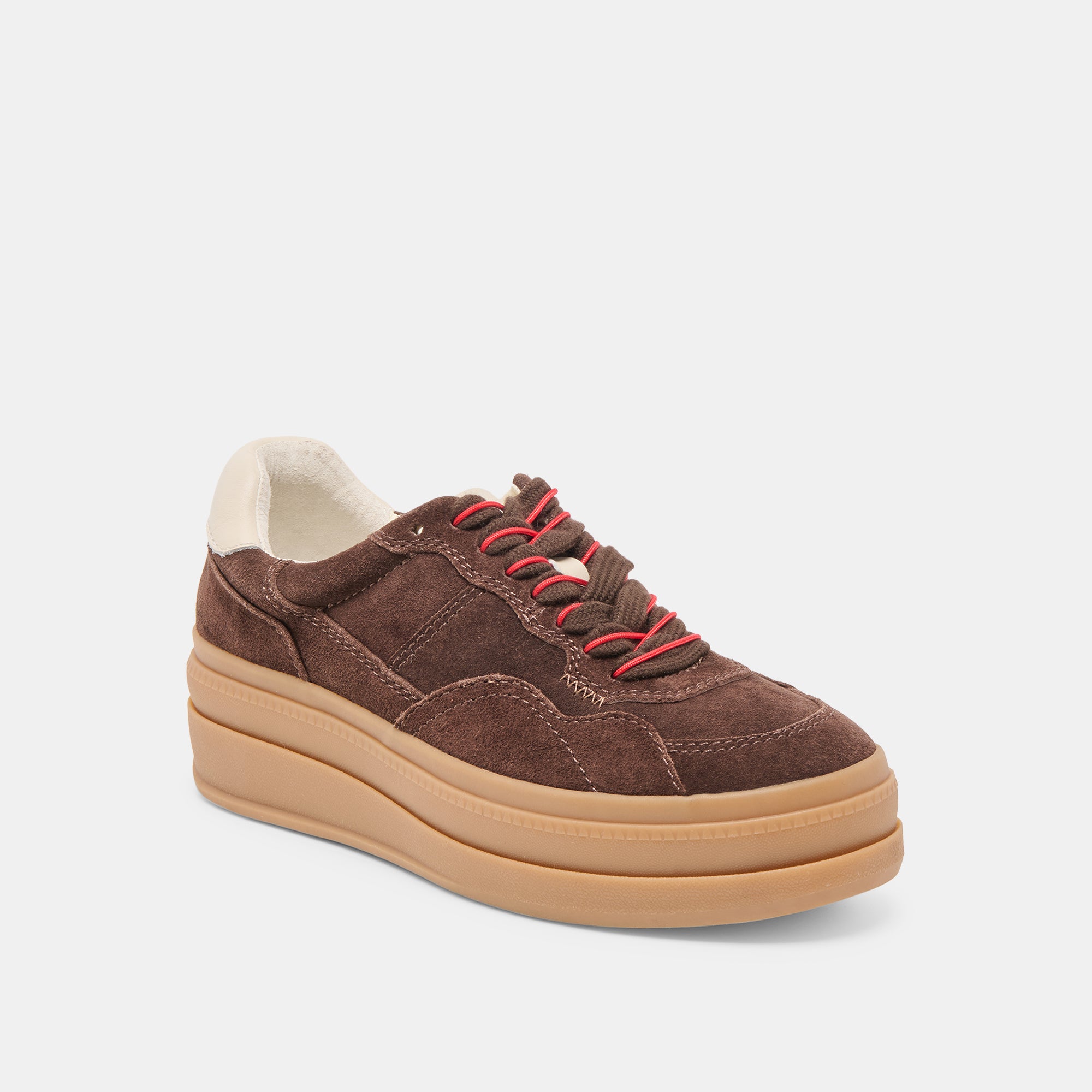 NAOMY H2O SNEAKERS DK BROWN SUEDE - Image 3