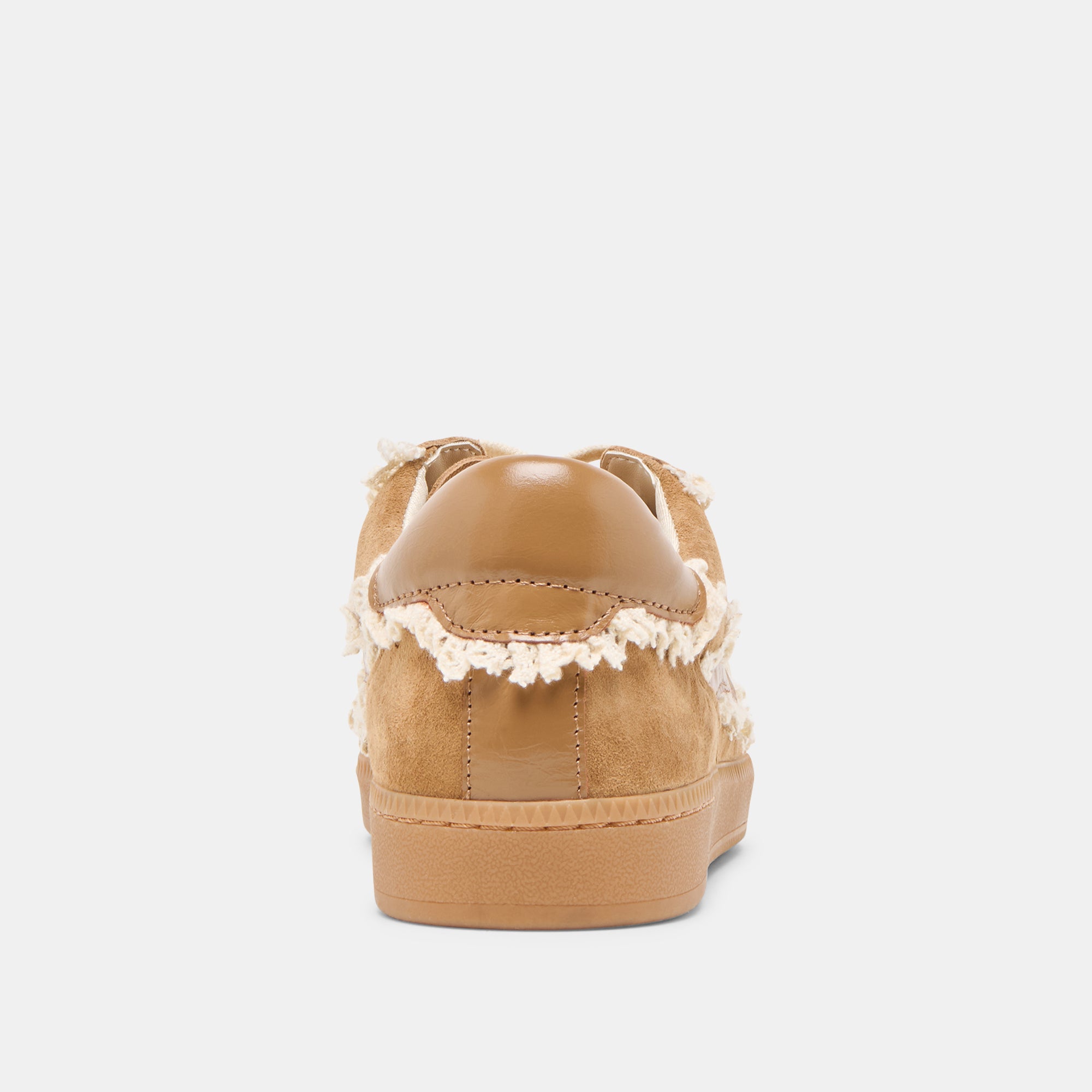 NOTICE LACE SNEAKERS LT BROWN SUEDE - Image 7