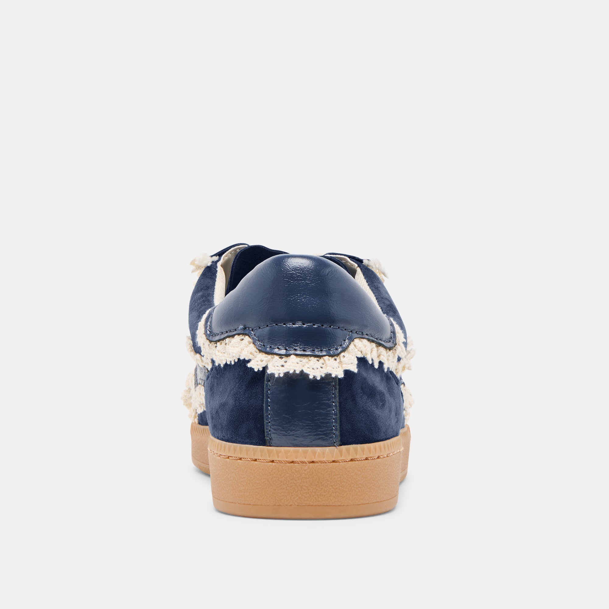 NOTICE LACE SNEAKERS NAVY SUEDE - Image 7