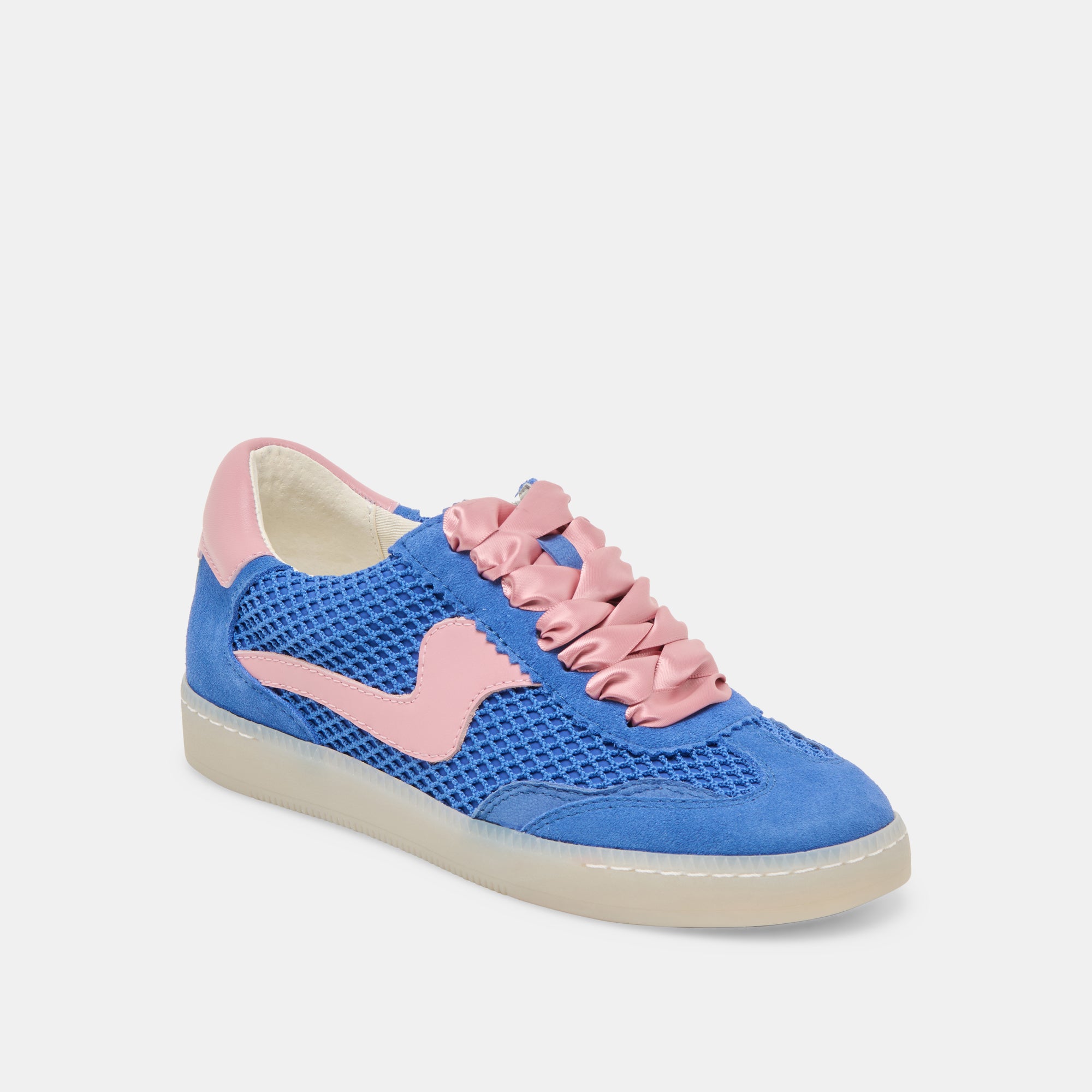 NOTICE MESH SNEAKERS ROYAL BLUE WOVEN MESH - Image 3