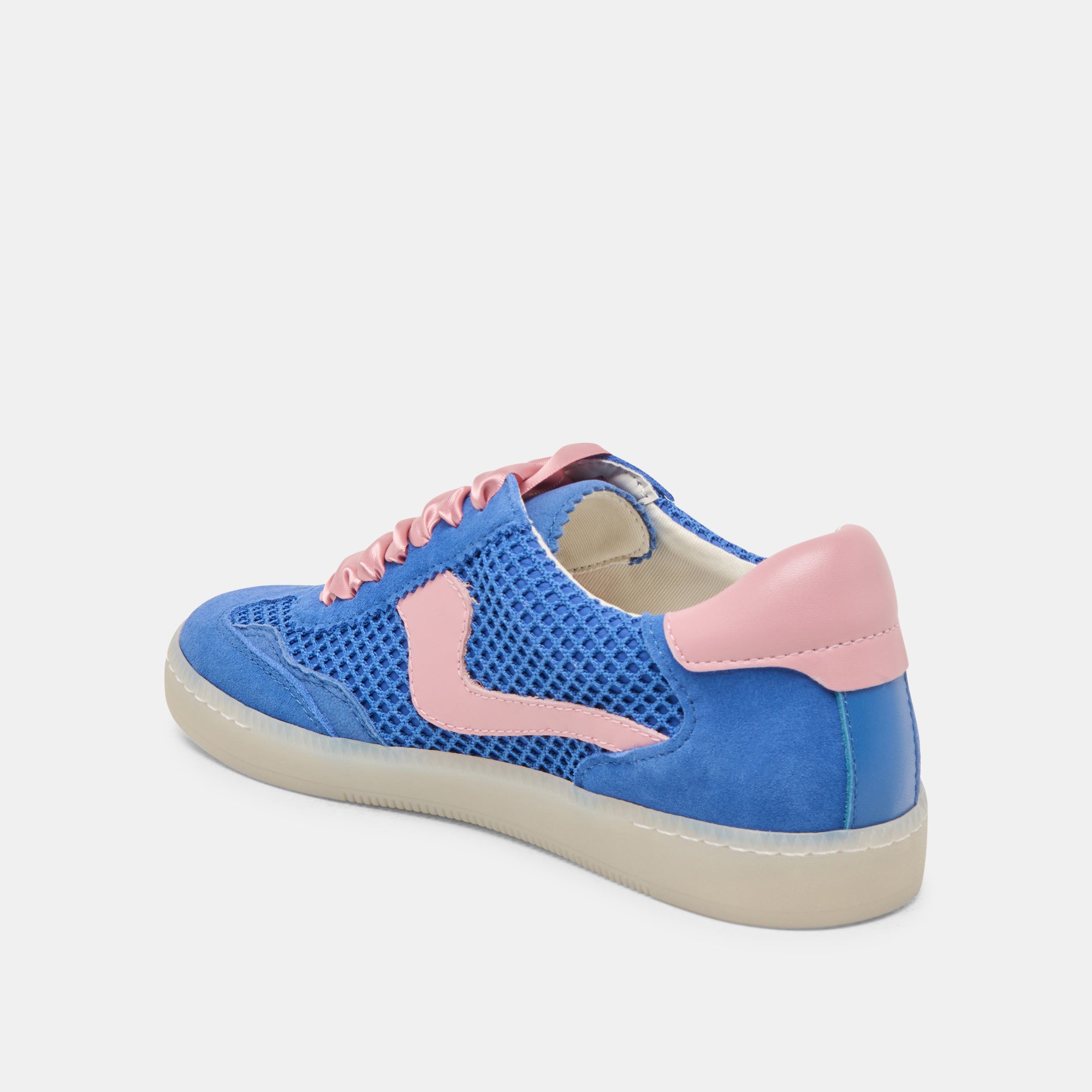NOTICE MESH SNEAKERS ROYAL BLUE WOVEN MESH - Image 9