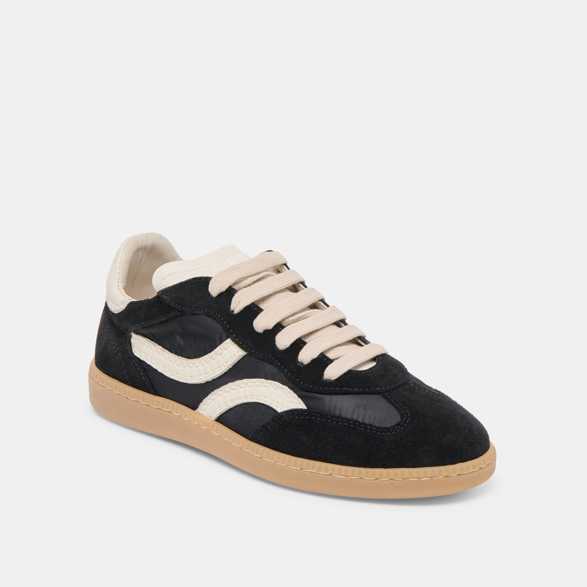 REBEL SNEAKERS BLACK NYLON - Image 2